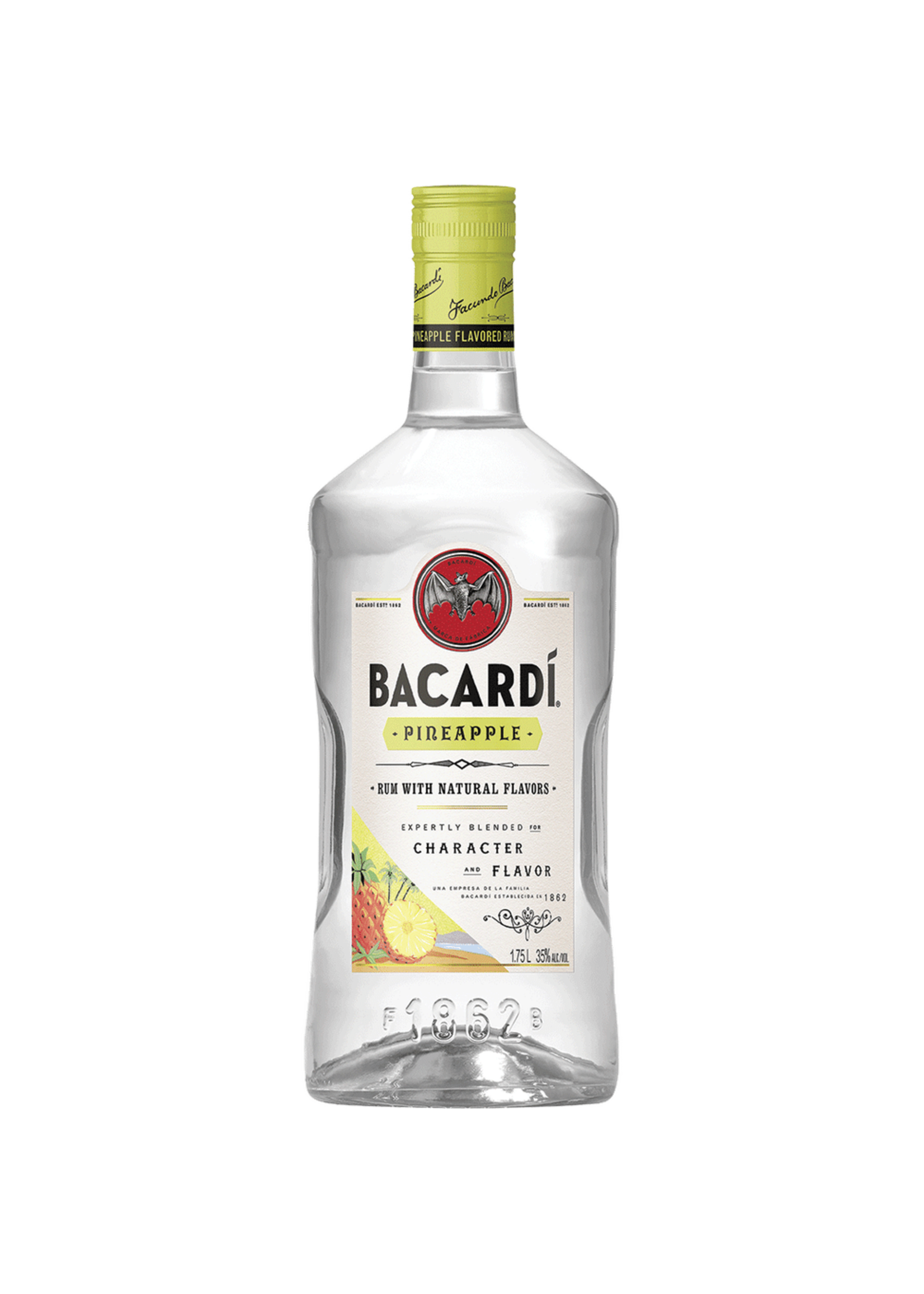 Bacardi Bacardi Pineapple Flavored Rum 70Proof 1.75 Ltr