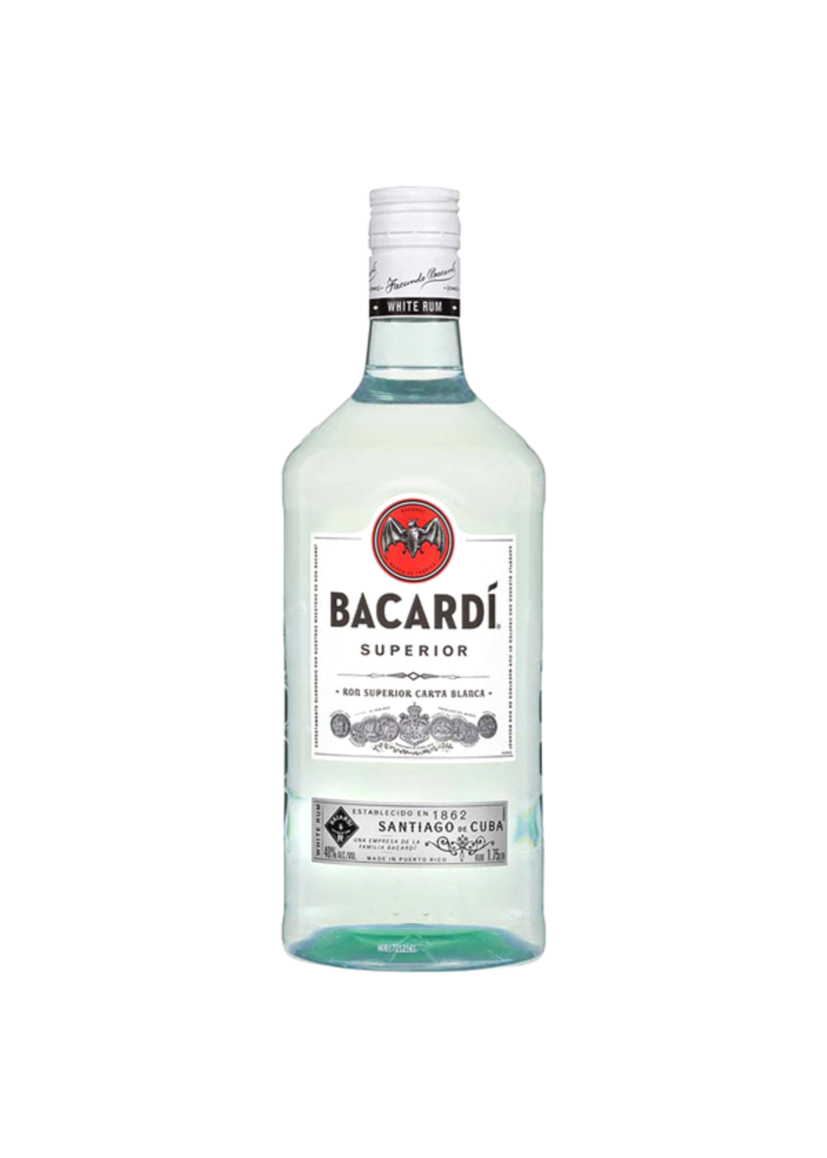 Bacardi Bacardi Superior Rum 80Proof Pet 750ml