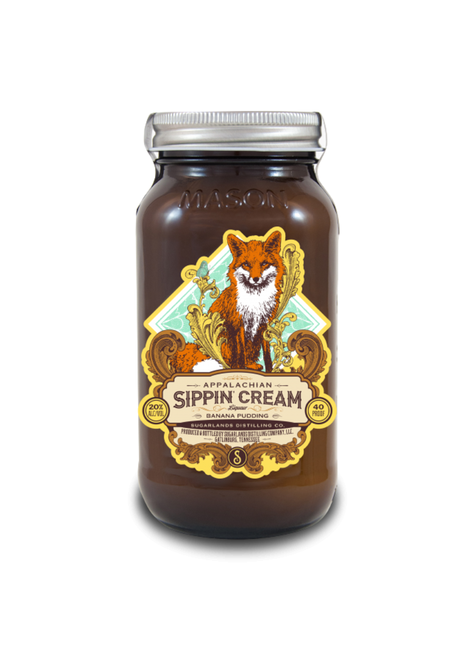 Sugarlands Moonshine & Sippin Cream Sugarlands Banana Pudding  Sippin Cream 40Proof Jar 750ml