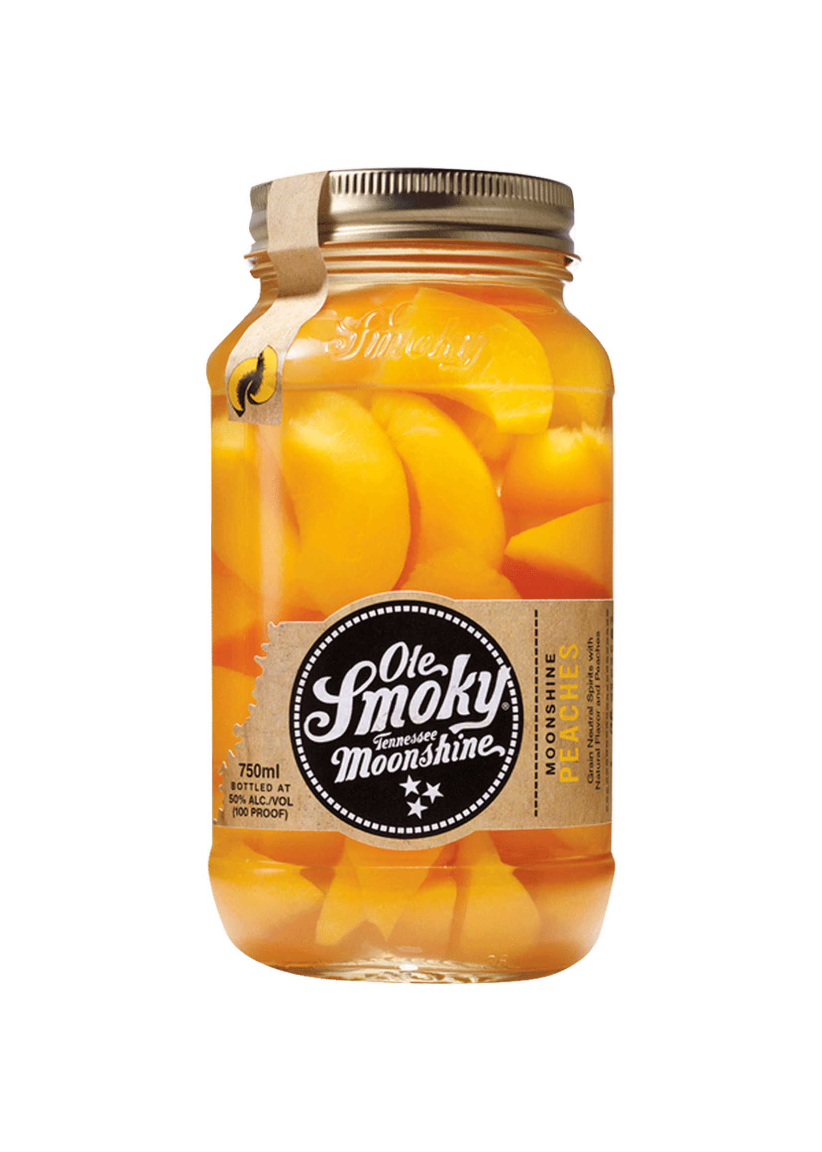 Ole Smoky Ole Smoky Moonshine Peaches 65Proof Jar 750ml