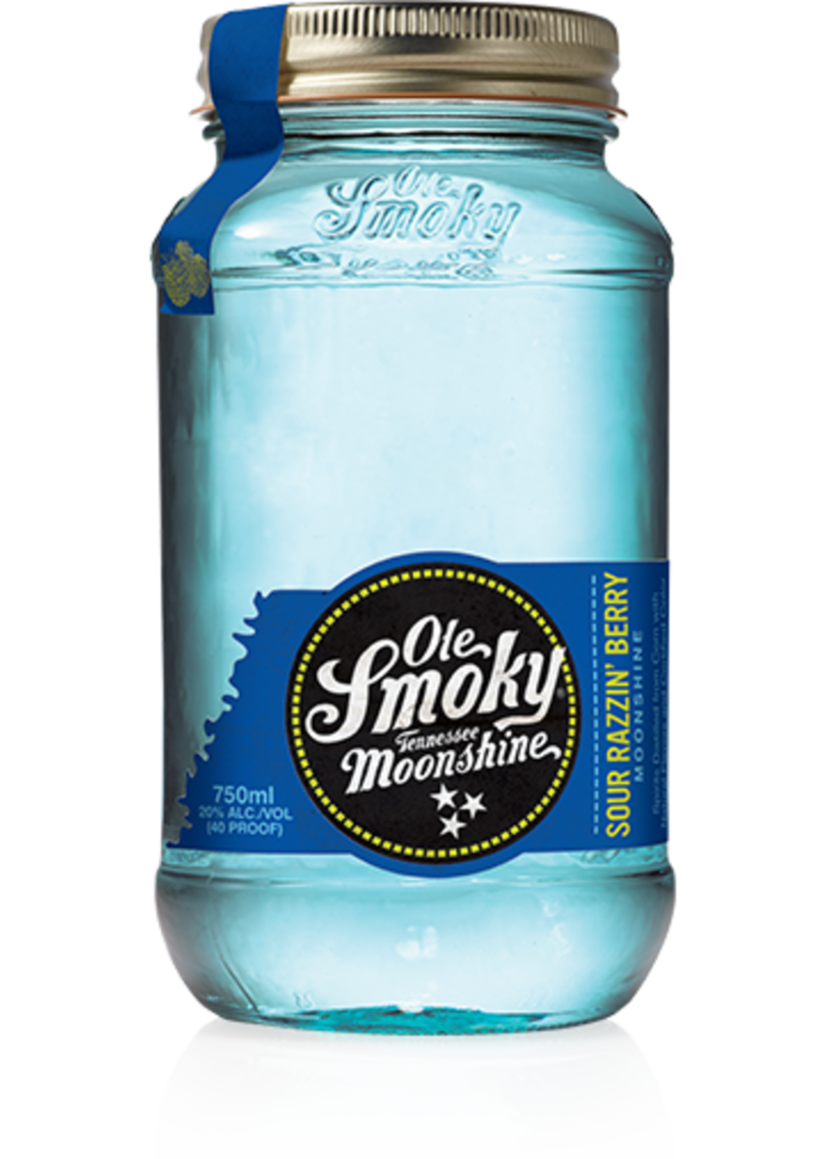 Ole Smoky Ole Smoky Moonshine Sour Razzin Berry 40Proof Jar 750ml