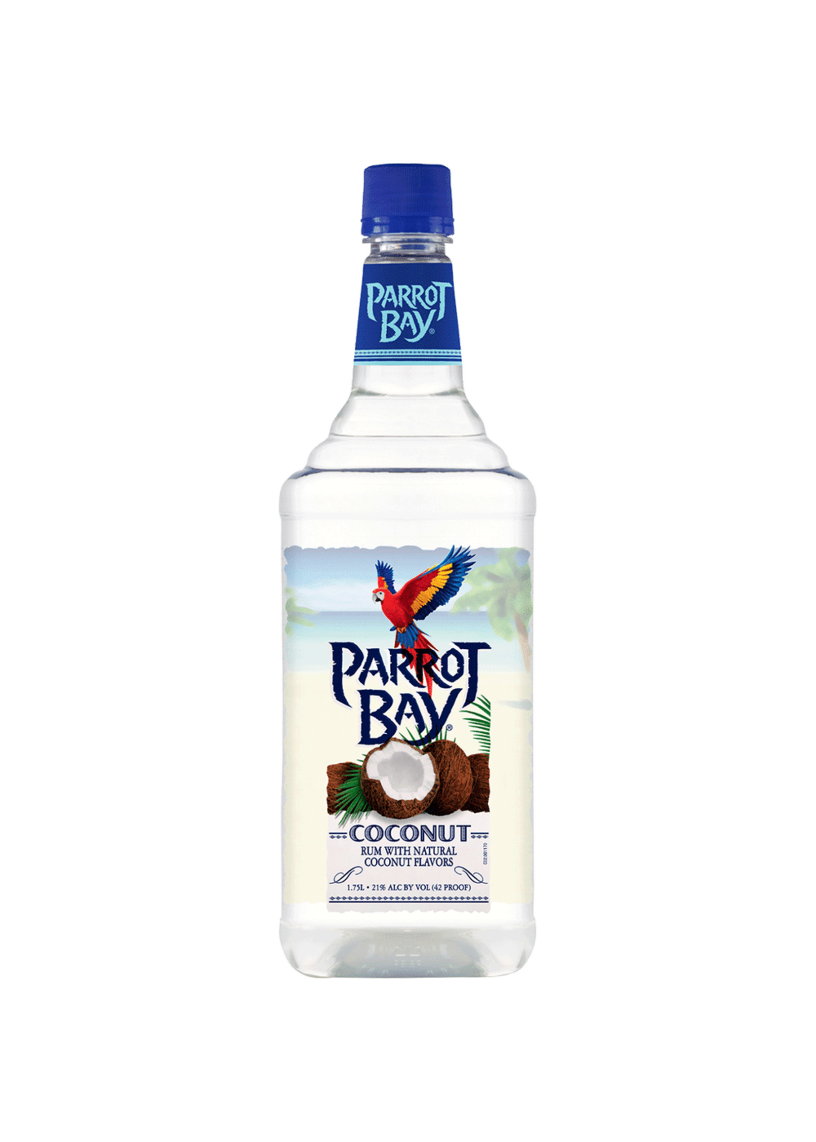 Parrot Bay Coconut Rum 42Proof Pet 1.75 Ltr