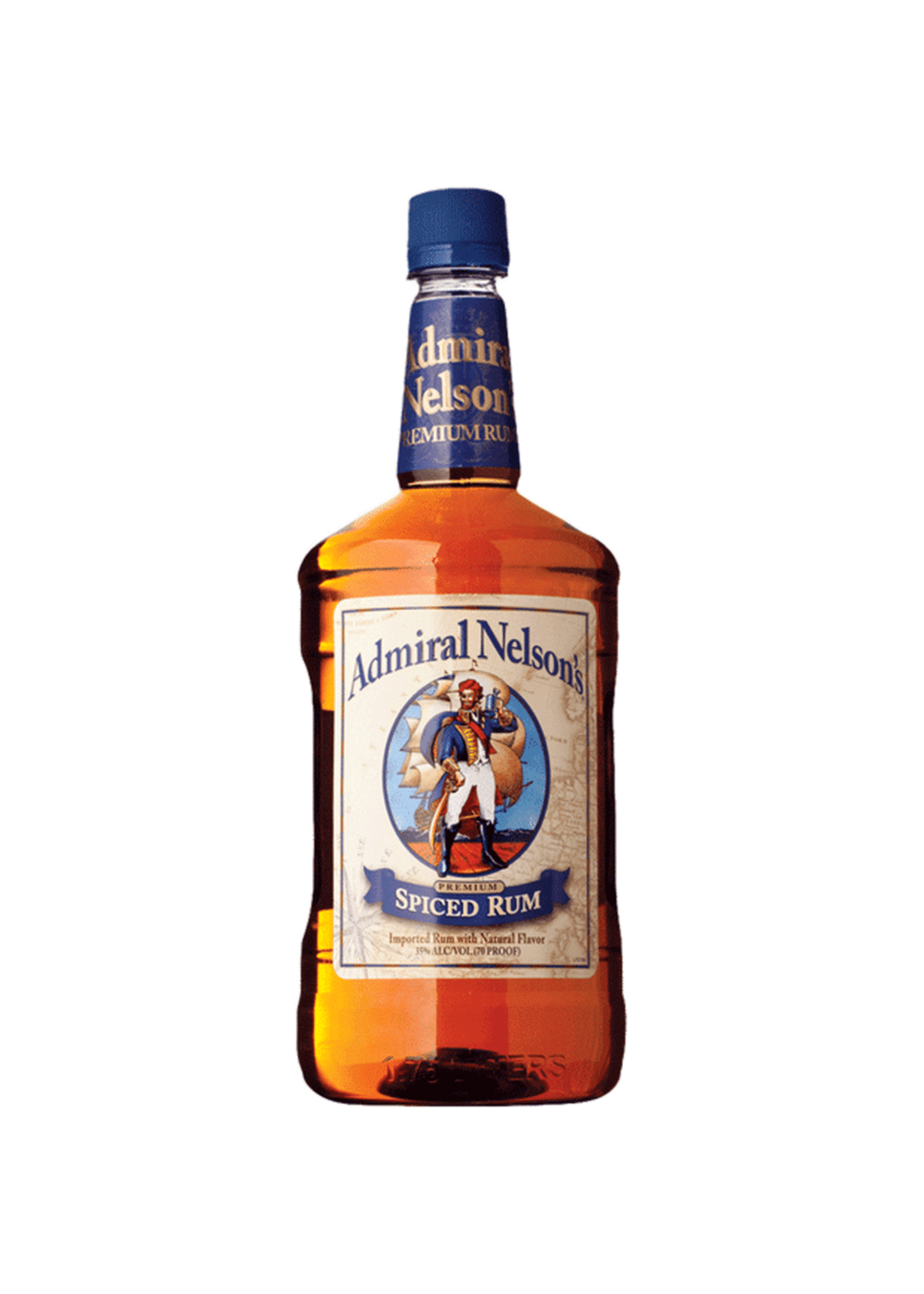 Admiral Nelson Admiral Nelsons Spiced Rum 70Proof Pet 1.75 Ltr