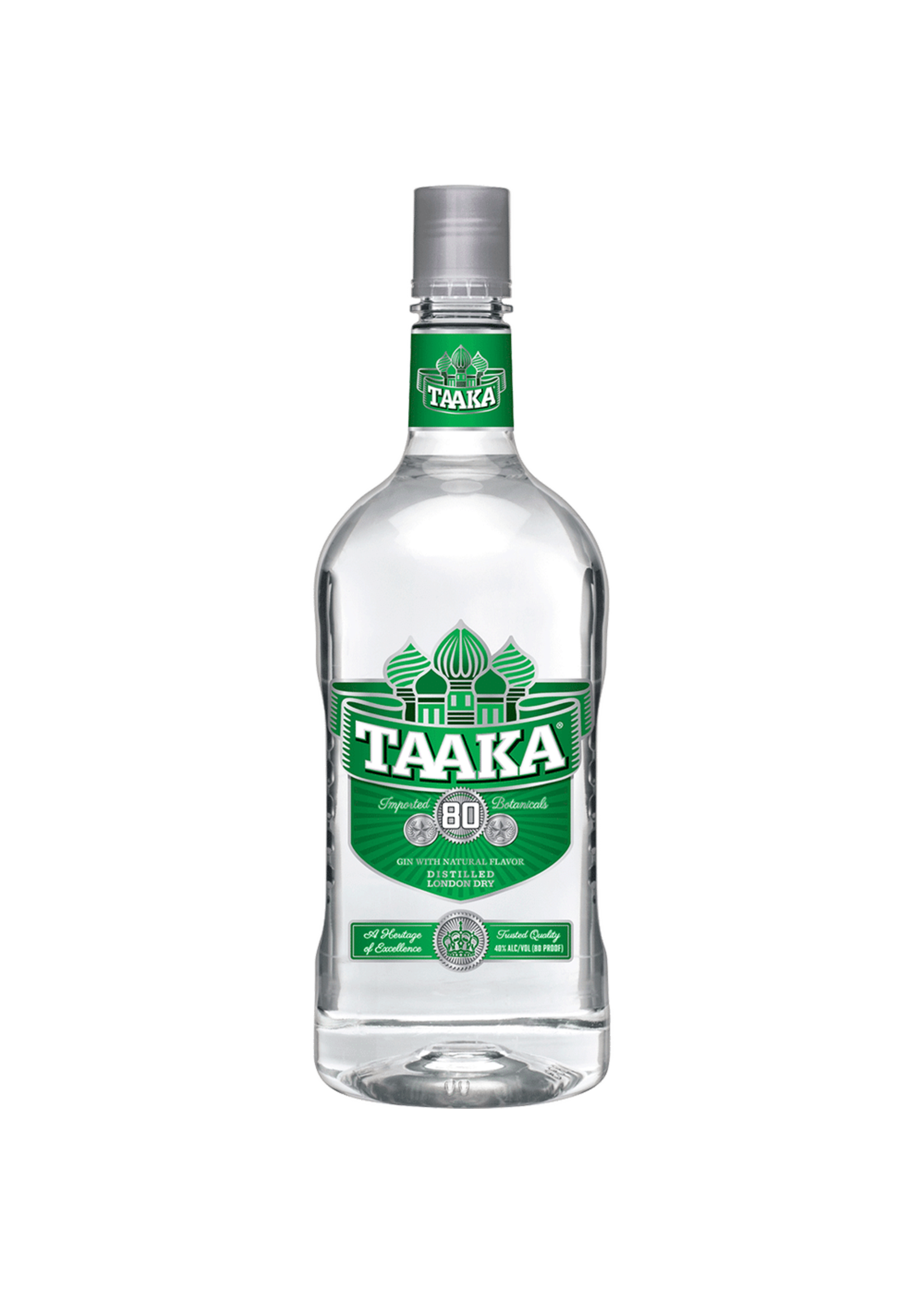 Taaka Gin 80Prooof Pet 1.75 Ltr