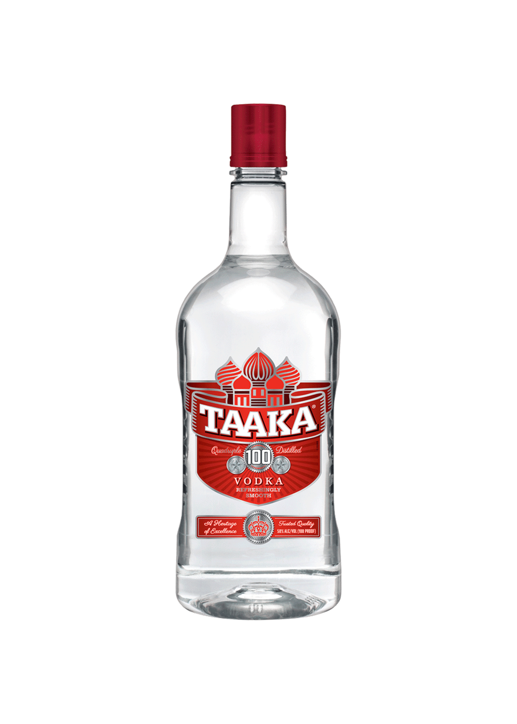 Taaka Vodka 100Proof Pet 1.75 Ltr