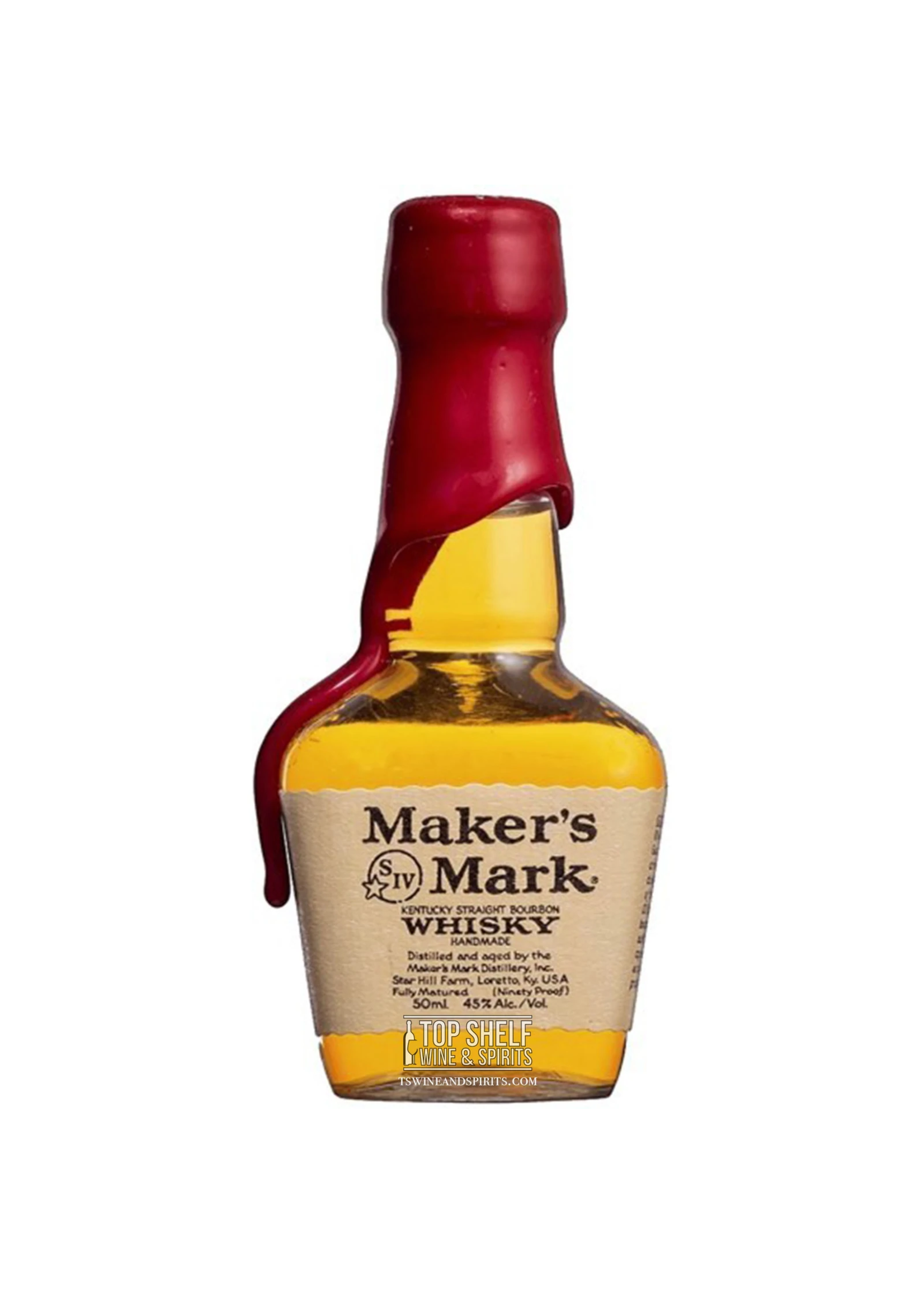Makers Mark Bourbon Maker's Mark Straight Bourbon 90Proof Pet 50ml