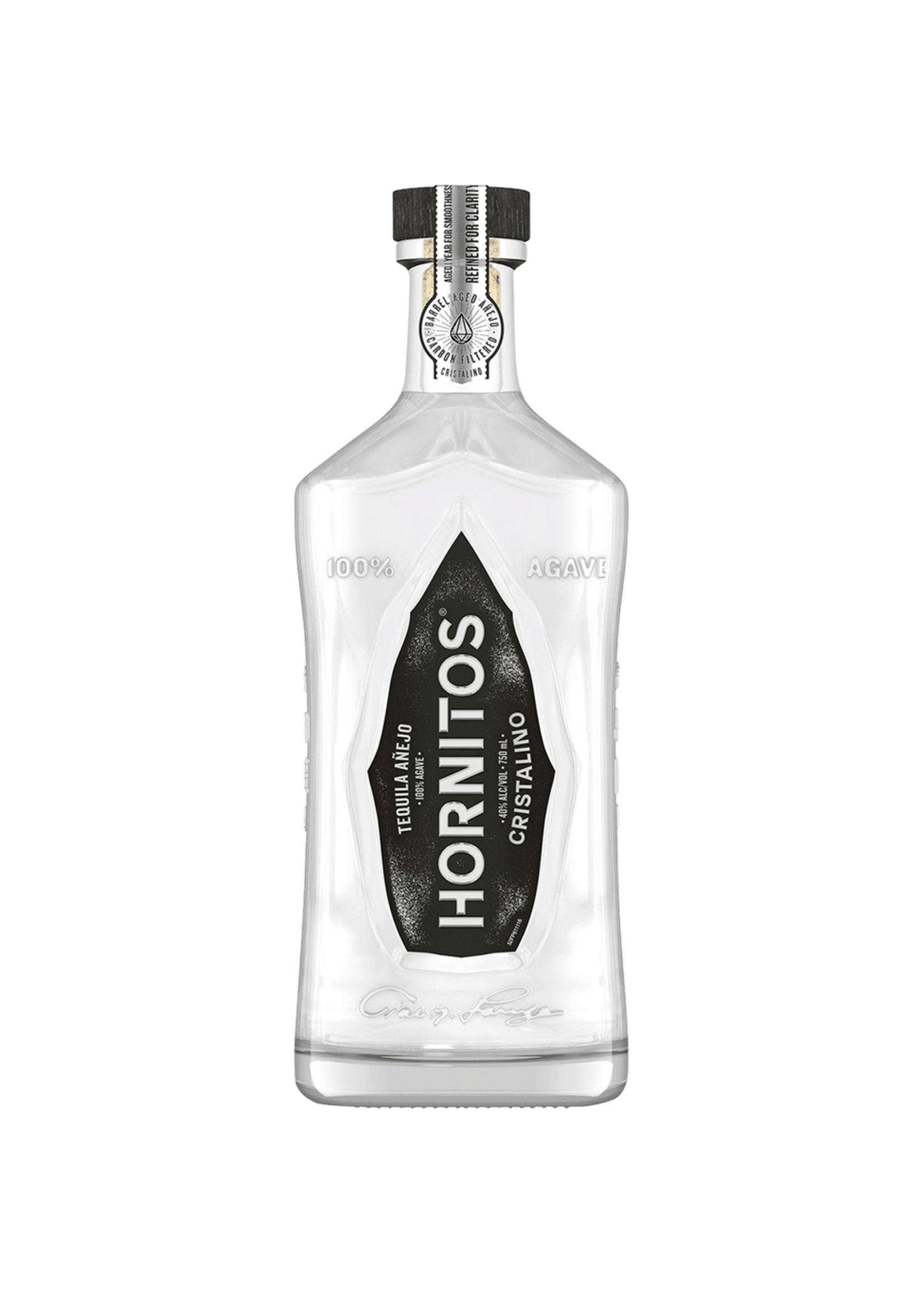 Hornitos Tequila Hornitos Anejo Cristalino Tequila 80Proof 750ml
