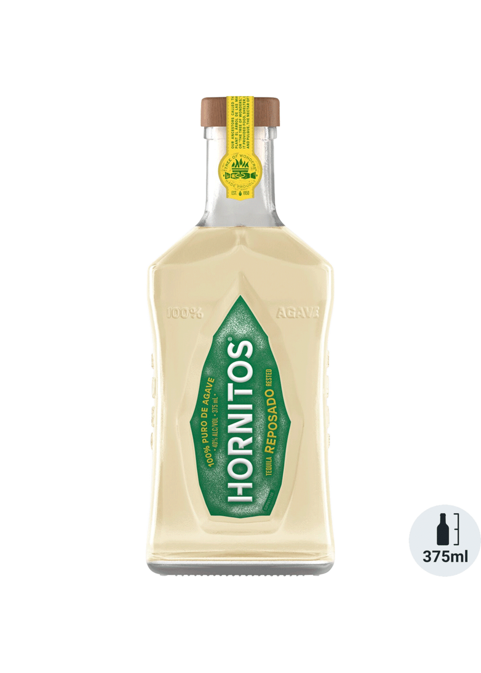 Hornitos Tequila Hornitos Reposado Tequila 80Proof 375ml