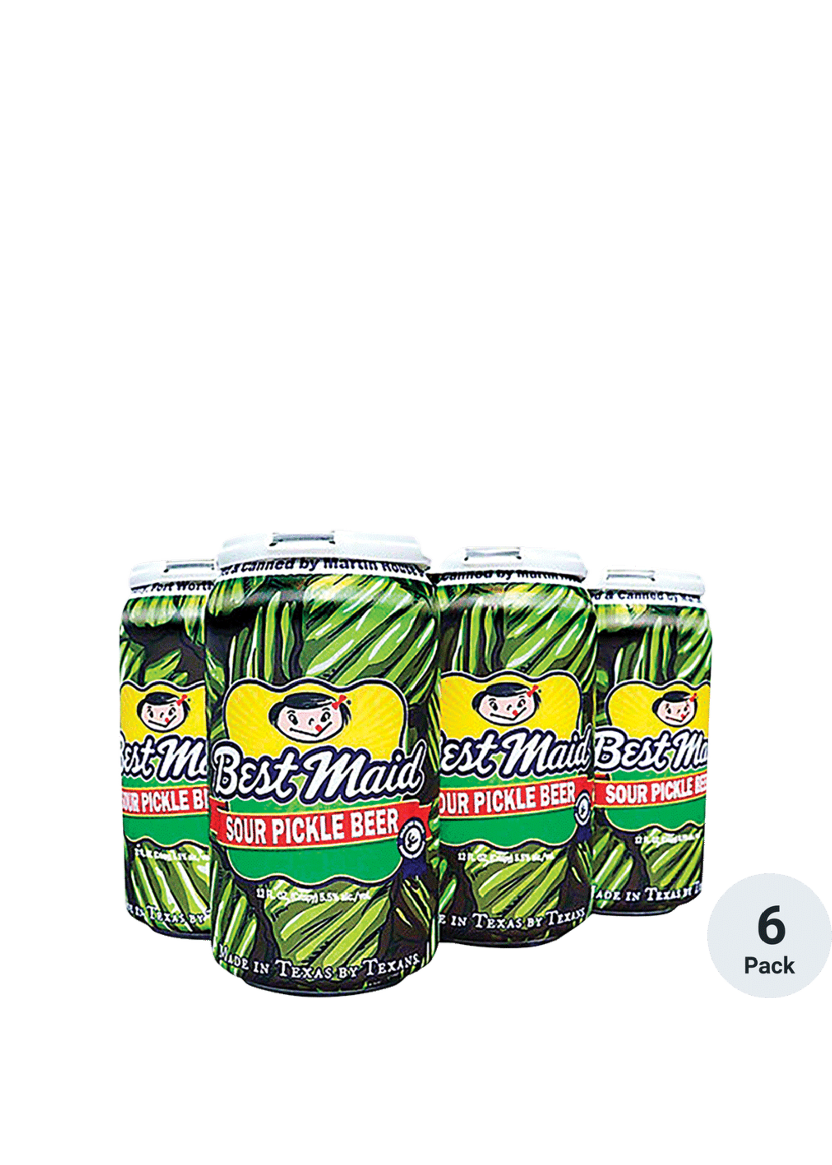 Best Maid Sour Pickle Beer 6pk 12oz Cans