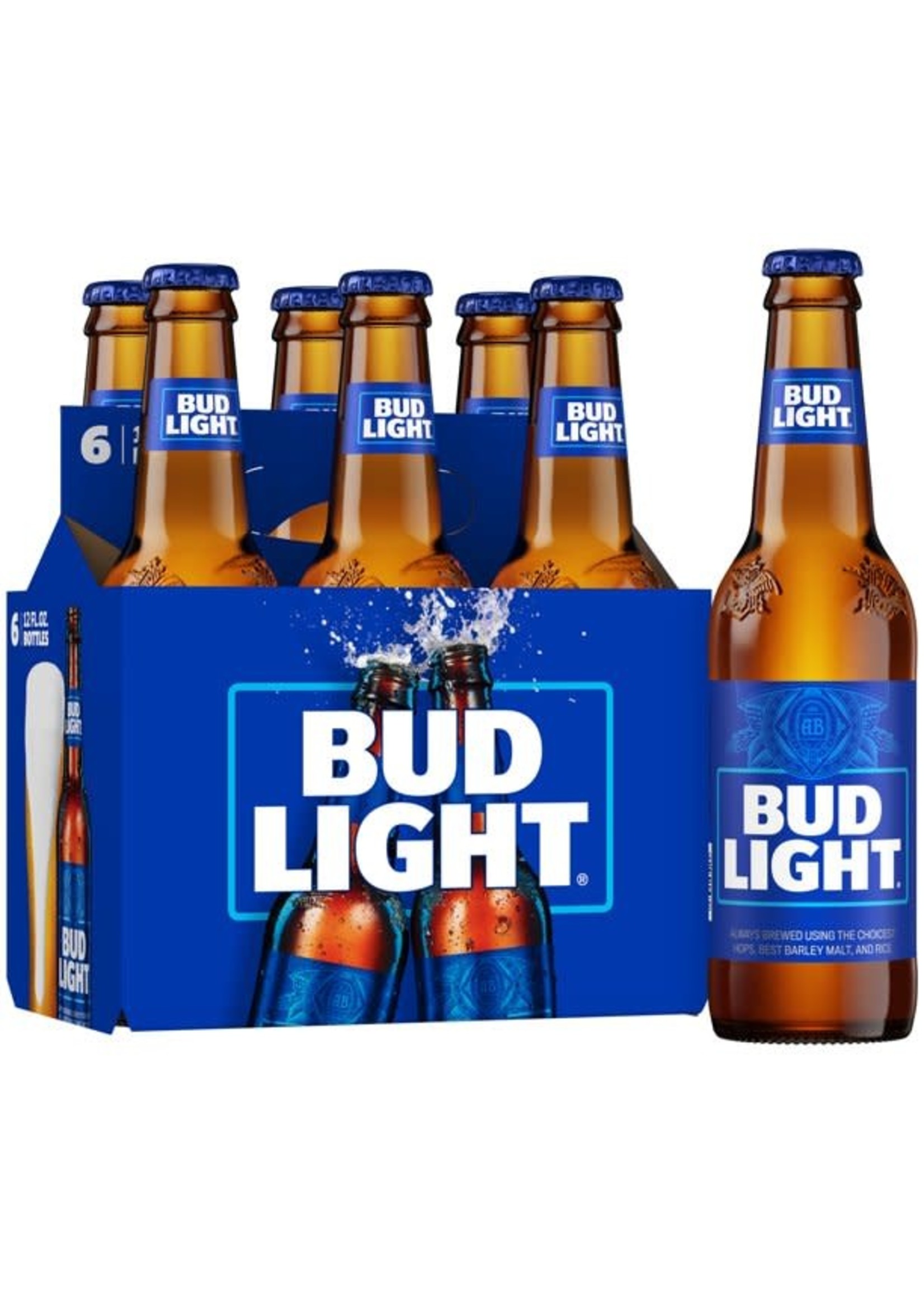 Bud Light 6pk 12oz Bottles