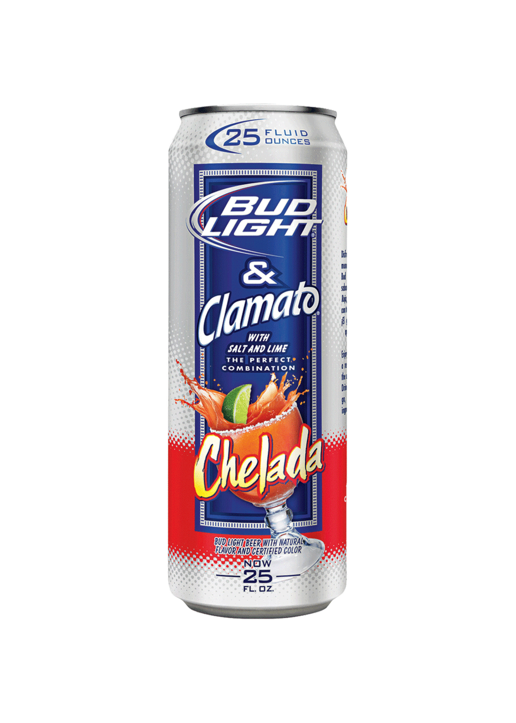 Bud Light Chelada Clamato Single 25oz