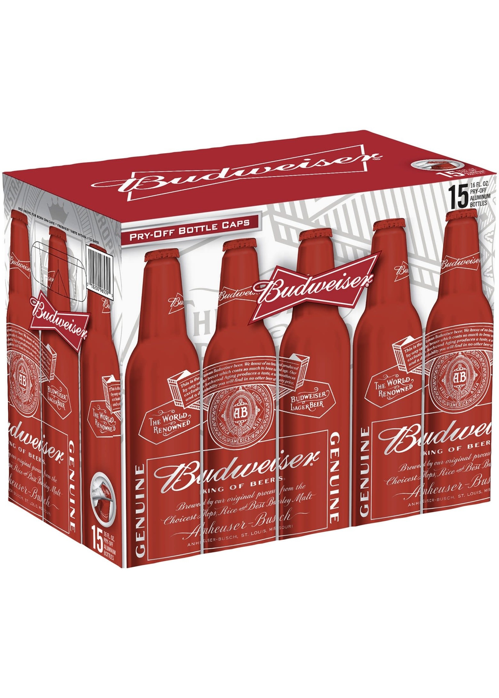 Budweiser 15pk 16oz Aluminum