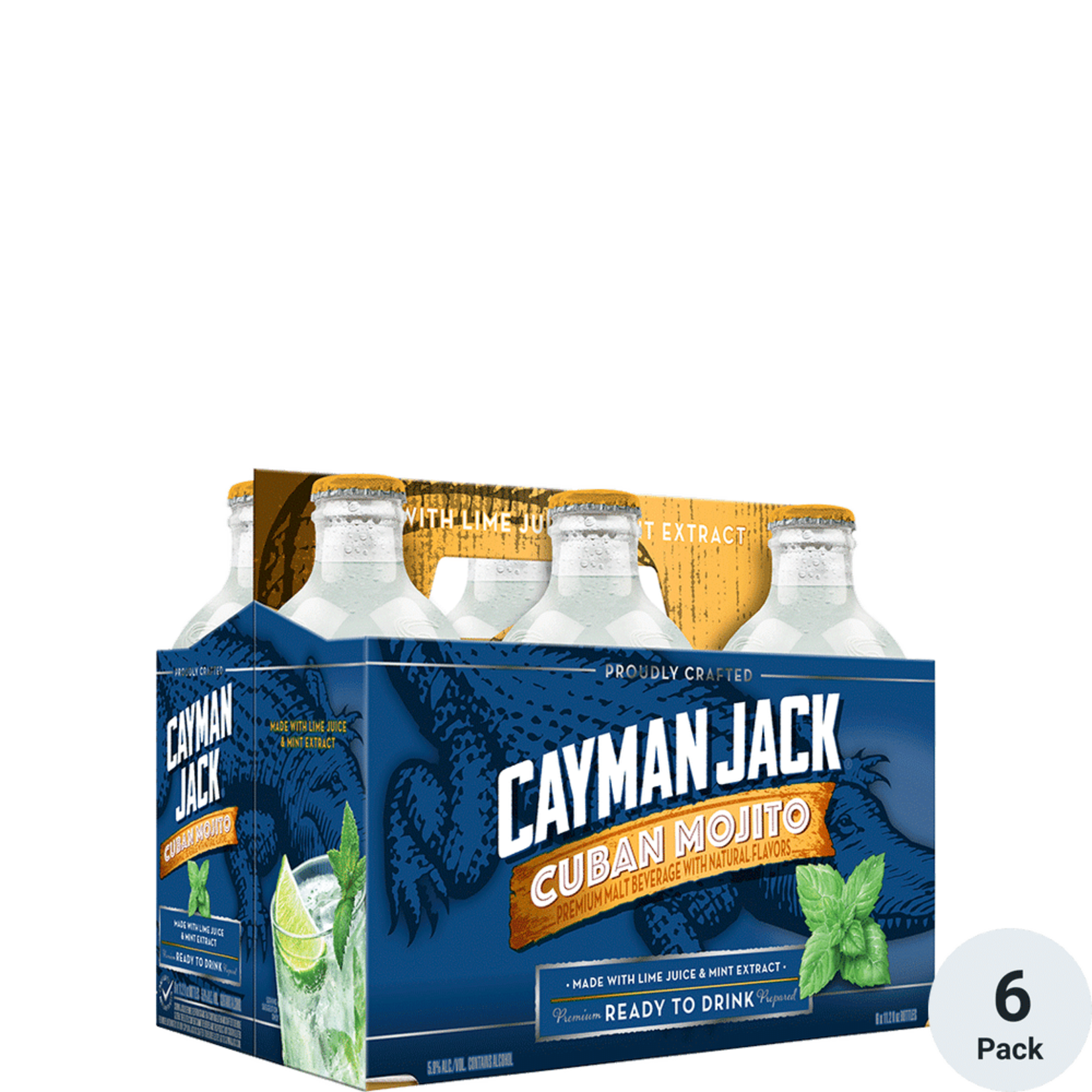 Cayman Jack Cuban Mojito 6pk 12oz Bottles