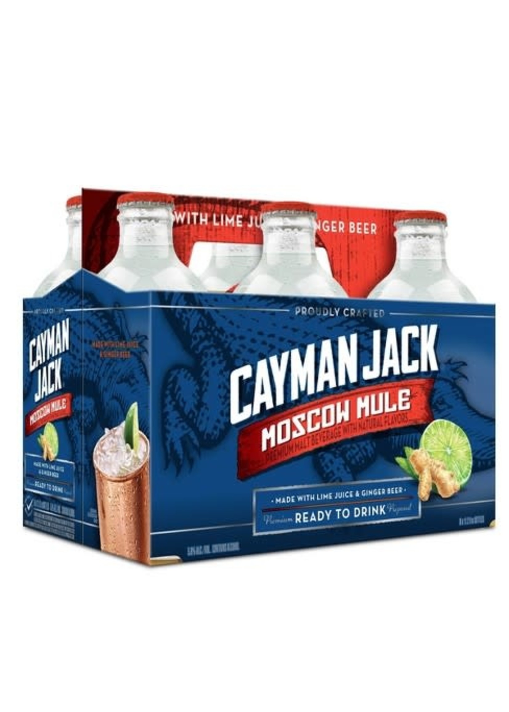 Cayman Jack Moscow Mule 6pk 12oz Bottles