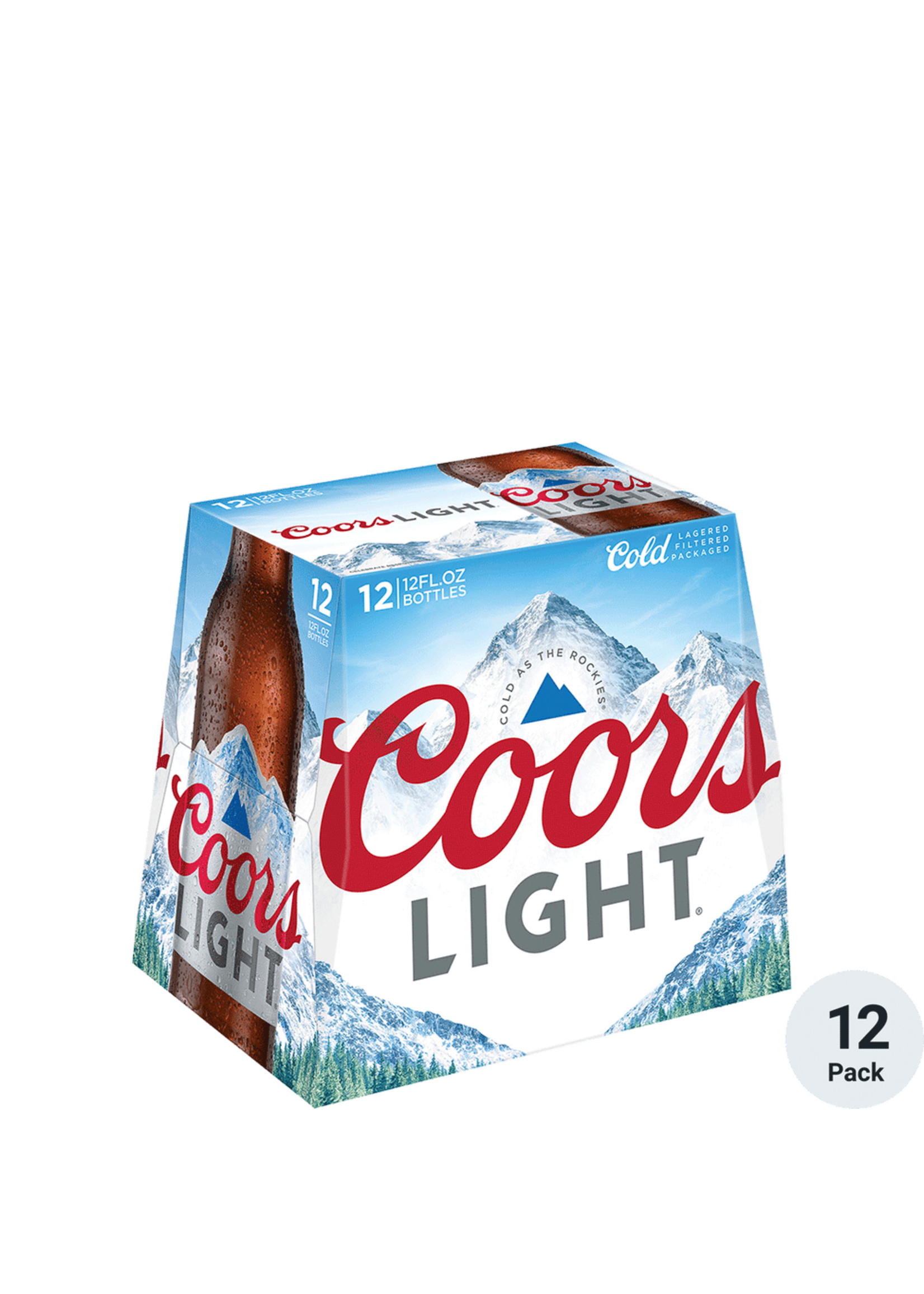 Coors Light 12pk 12oz Bottle