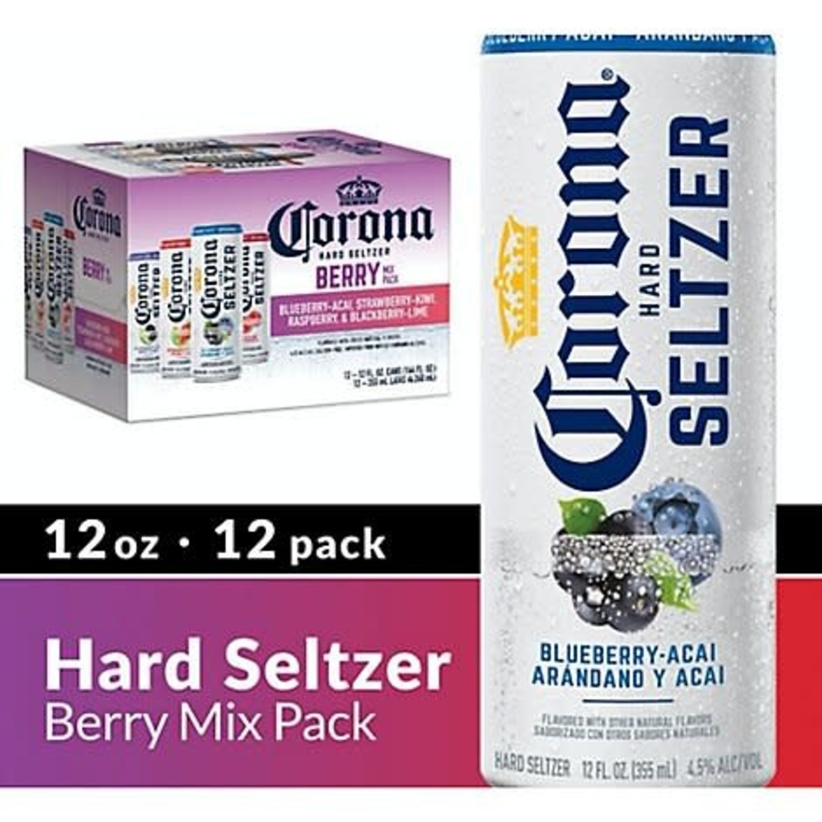 Corona Seltzer Variety #2 12pk 12oz Cans