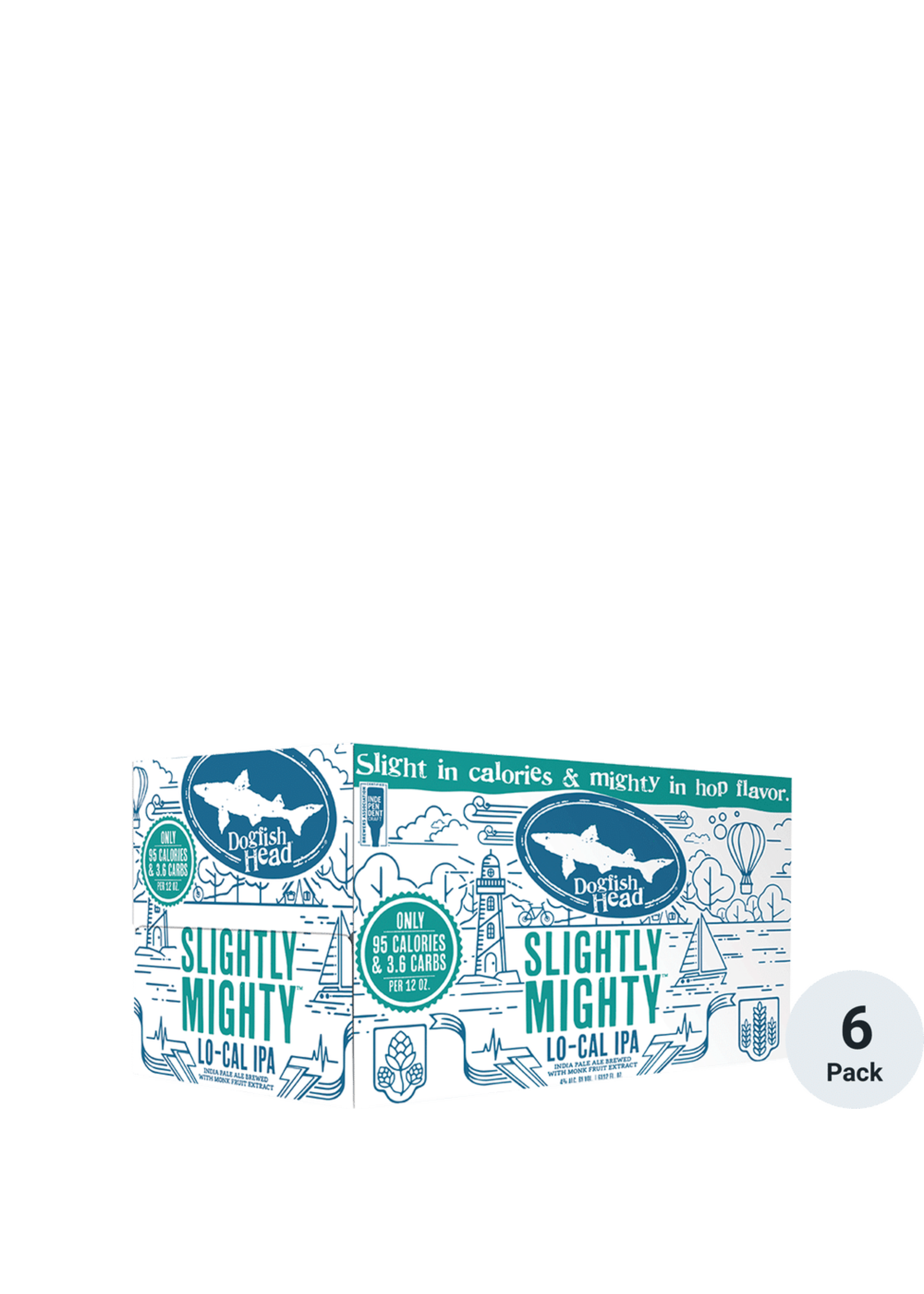 Dogfish Head Slightly Mighty 6pk 12oz Cans