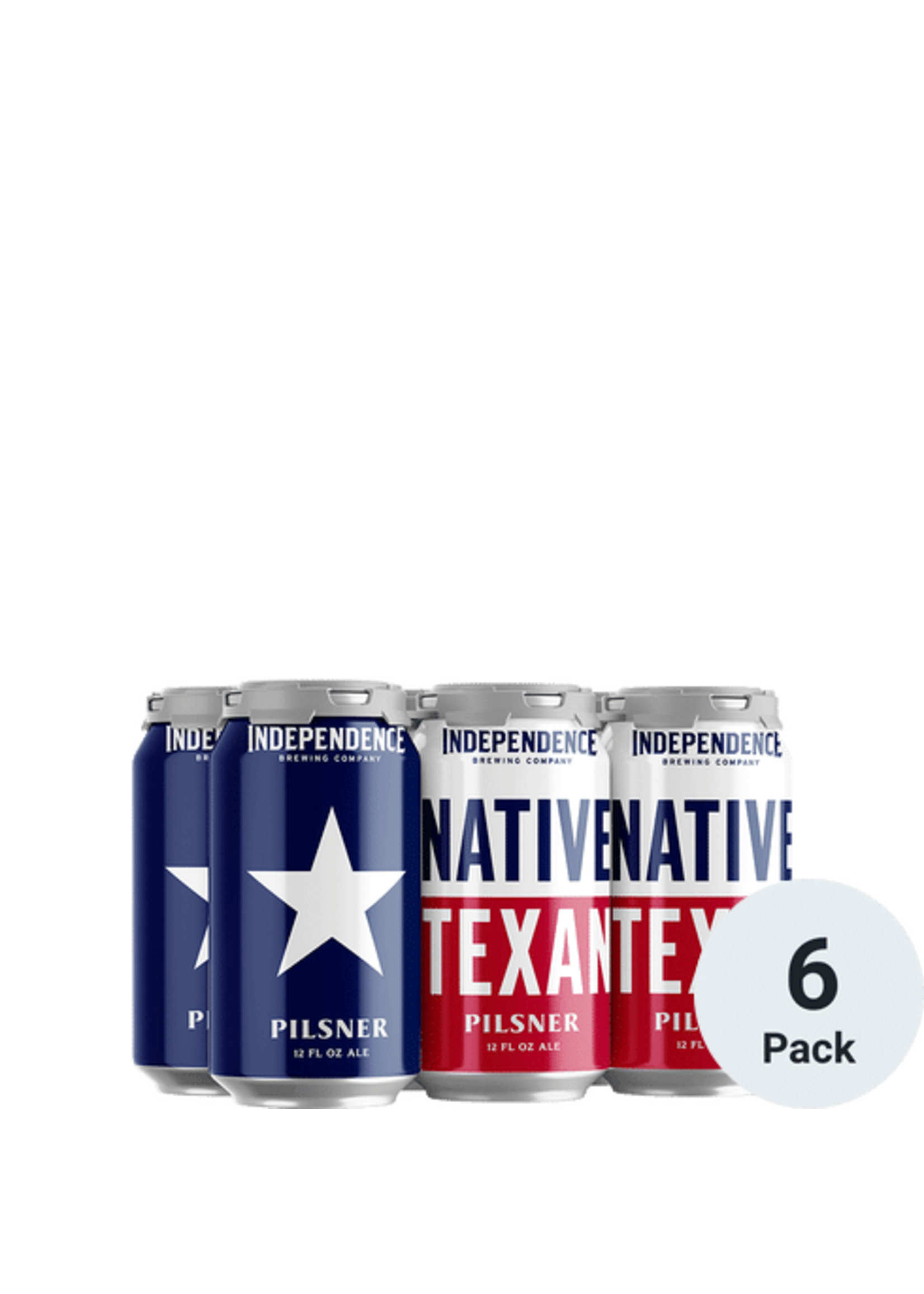 Independence India Native Texan 6pk 12oz Cans