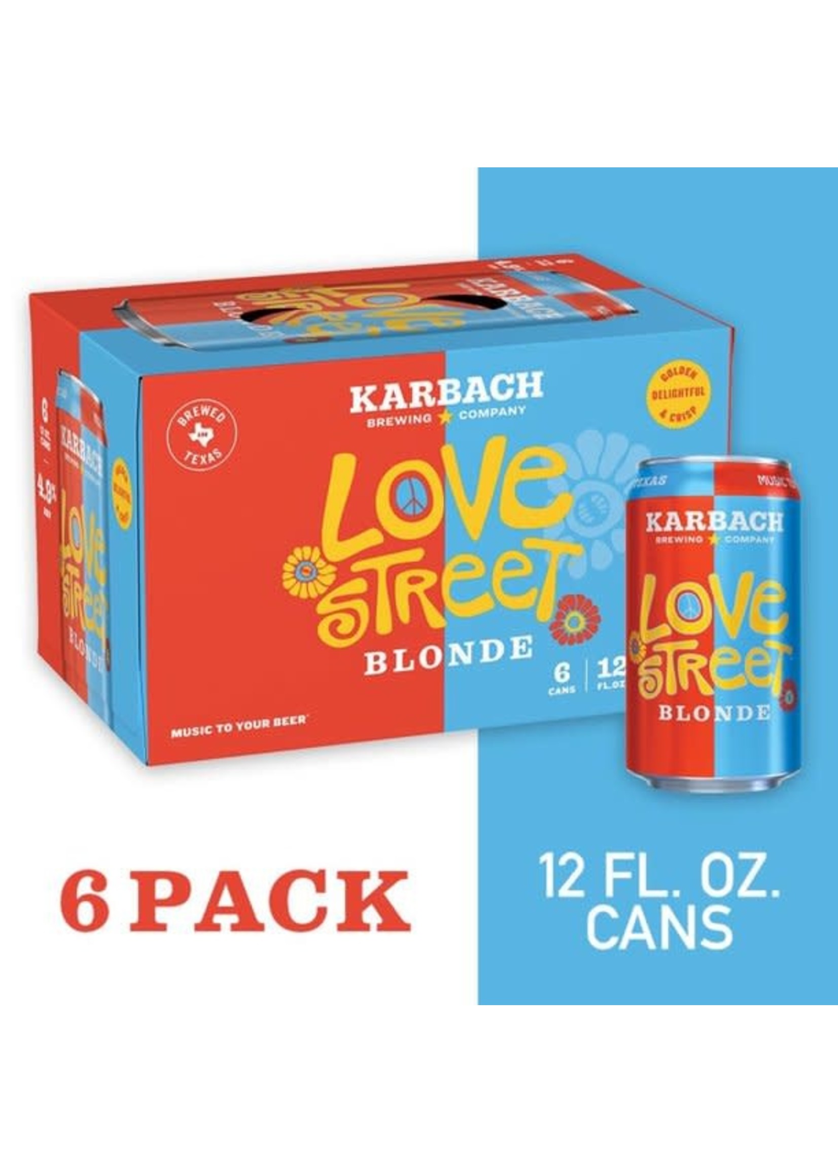 KARBACH LOVE STREET 6PK 12OZ CANS