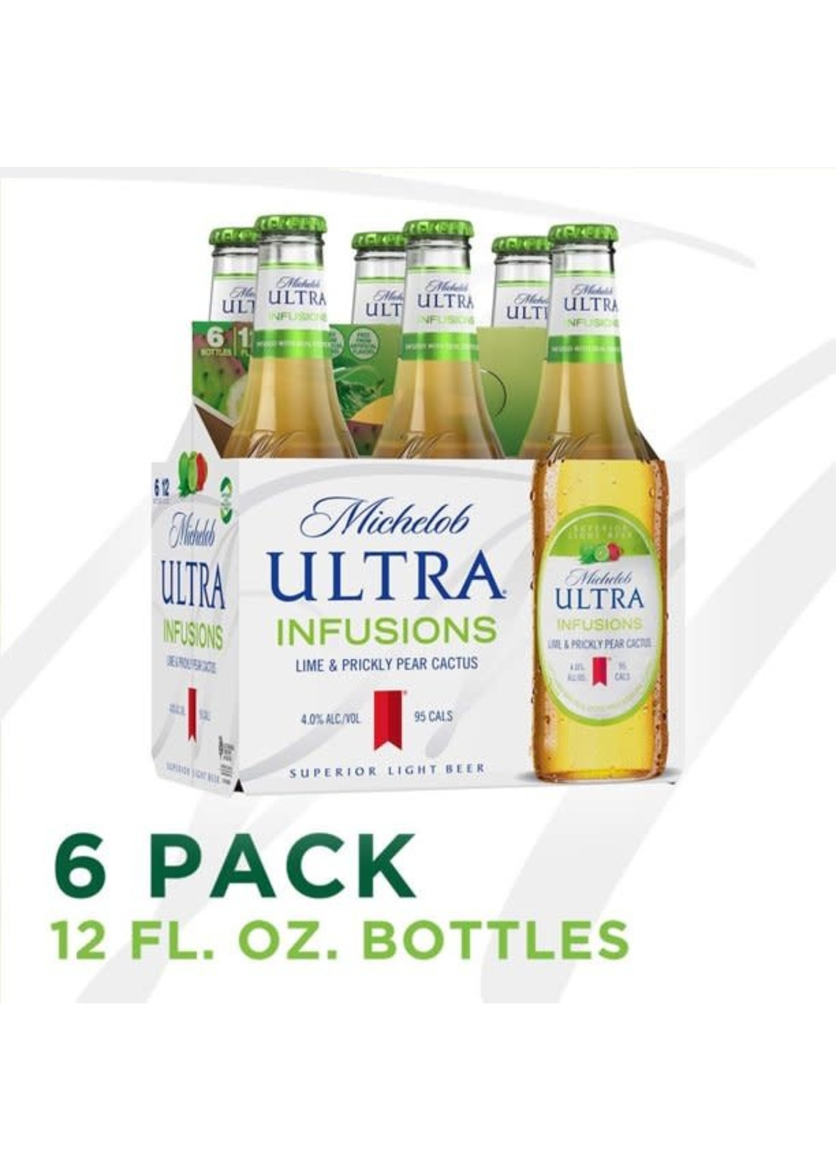 Michelob Ultra Infusions Lime & Prickly Pear Cactus  6pk 12oz Bottles