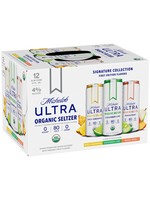 Michelob Ultra Organic Seltzer Variety Cl,Gm,Sp,Ws 12pk 12oz Cans