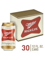 Miller High Life 30pk 12oz Cans