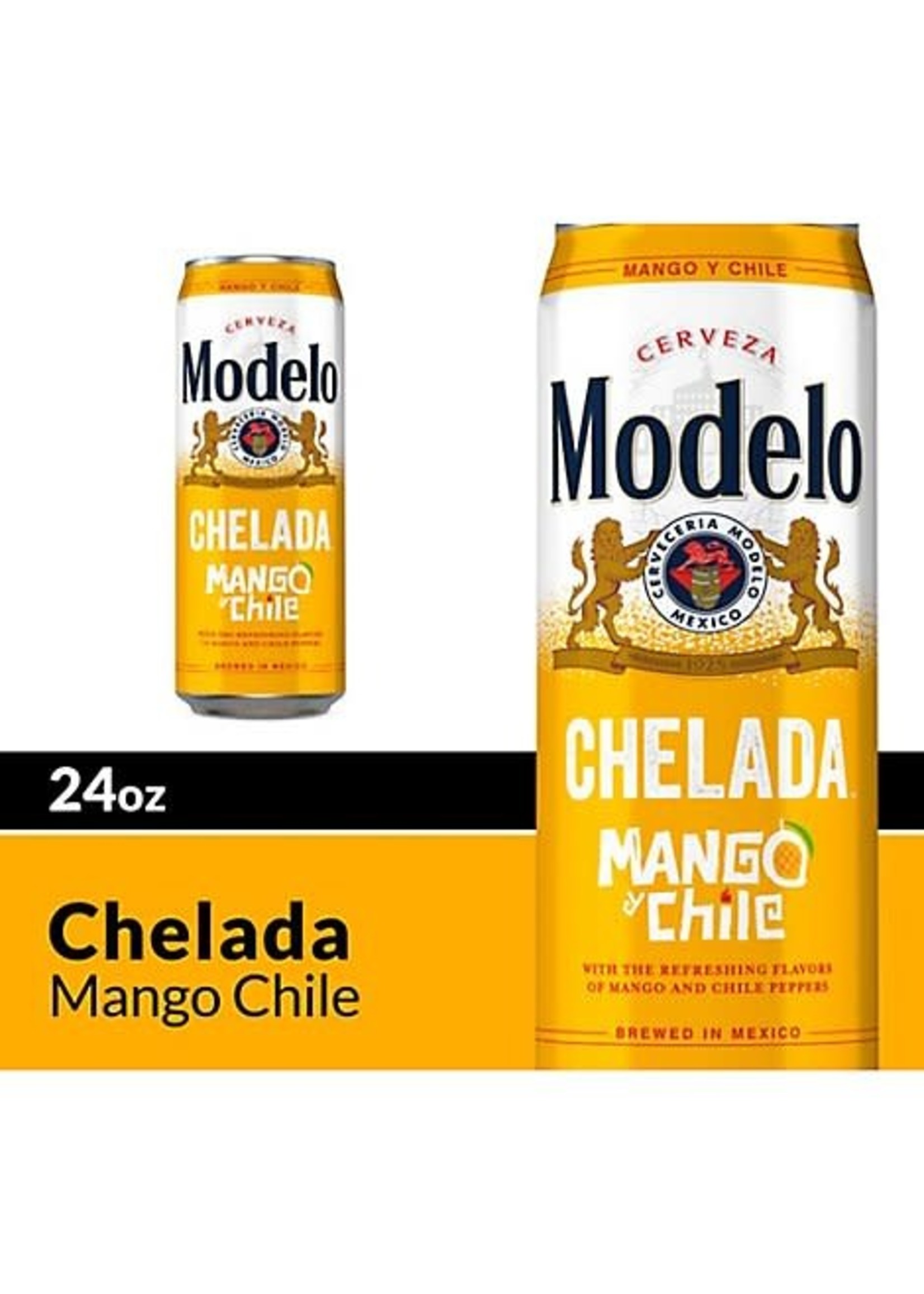 Modelo Chelada Mango Chile Single Can 24oz