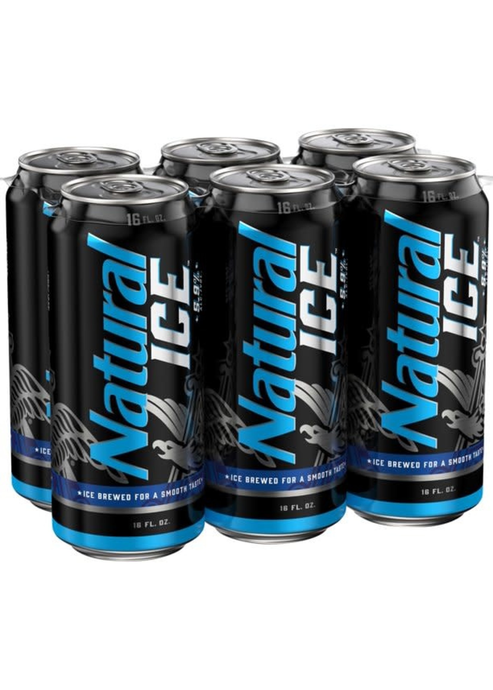 Natural Ice 6pk 16oz Cans