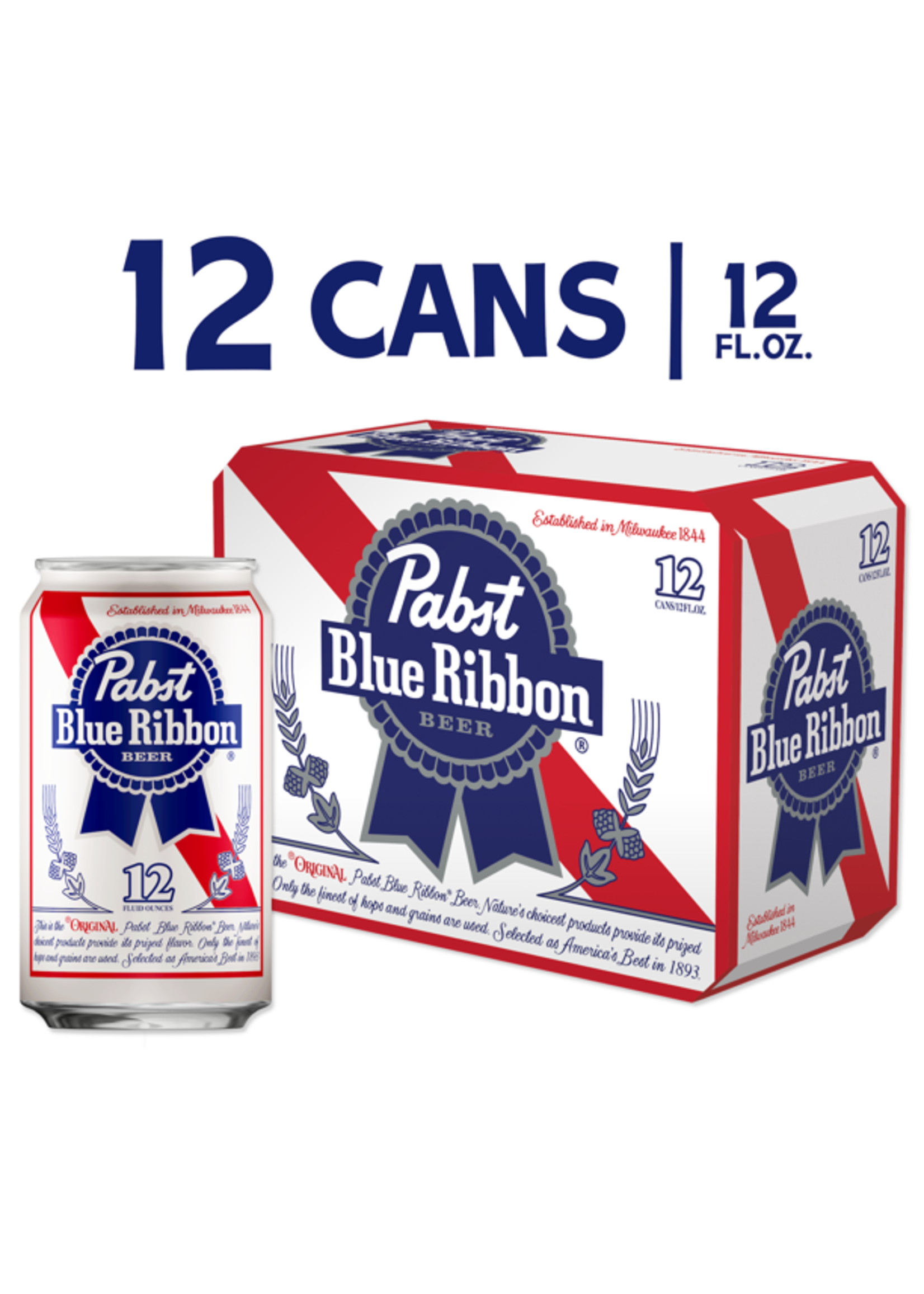 Pabst Blue Ribbon 12pk 12oz Cans