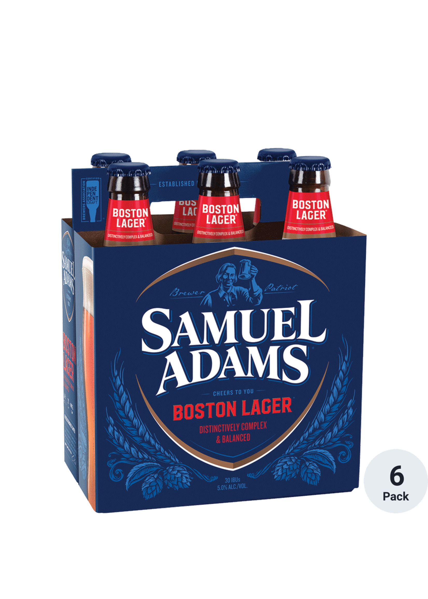 Samuel Adams Lager 6pk 12oz Bottles