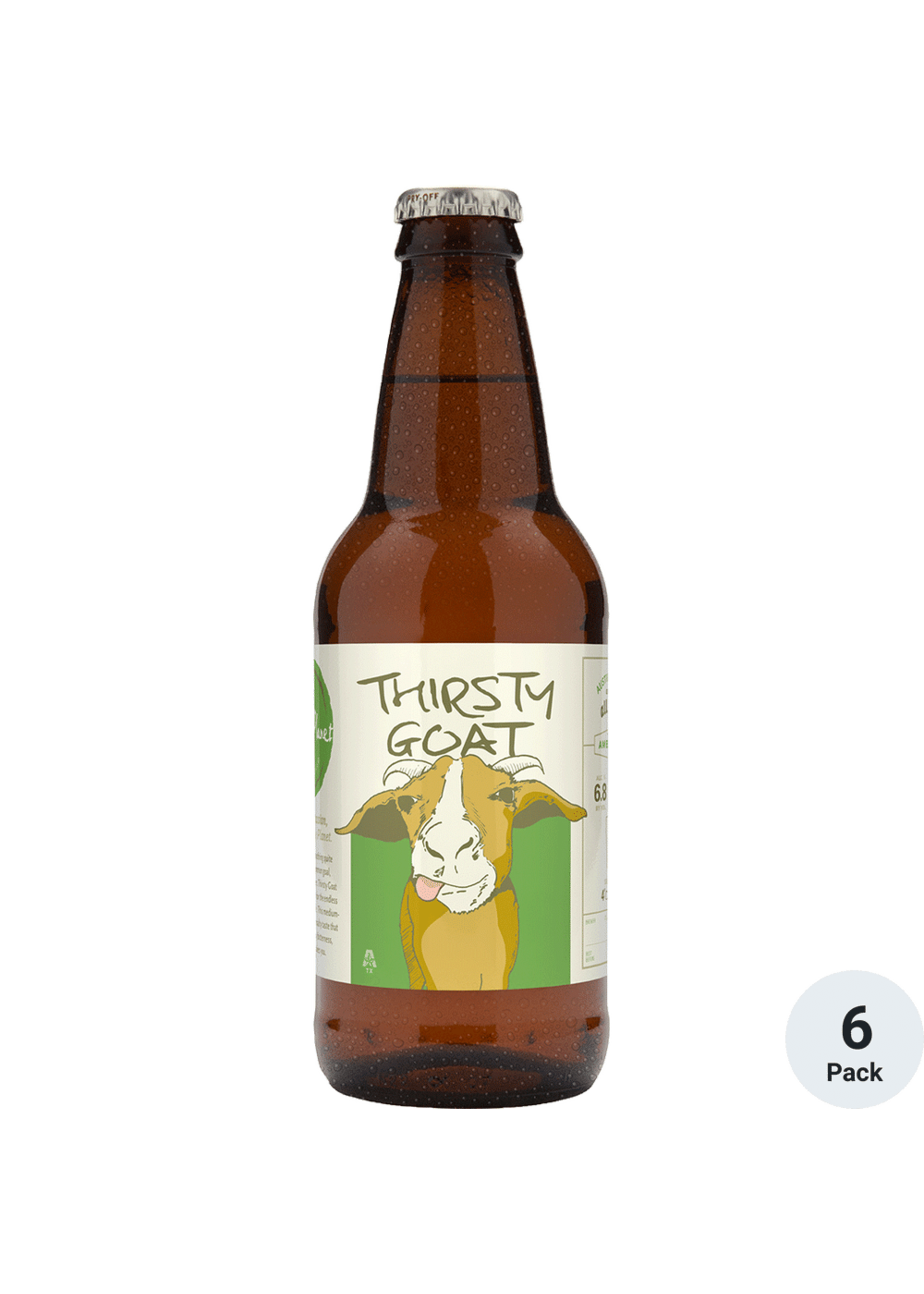 Thirsty Goat Amber Ale 6pk 12oz Bottles