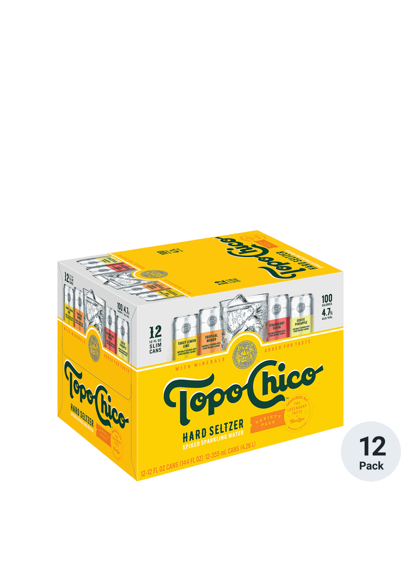 Topo Chico Hard Seltzer Verity 12pk 12oz Can