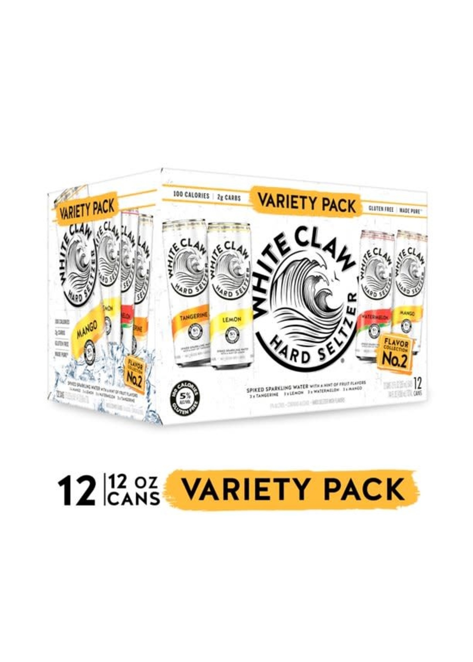 White Claw Variety Pack No.2 12pk 12oz Cans