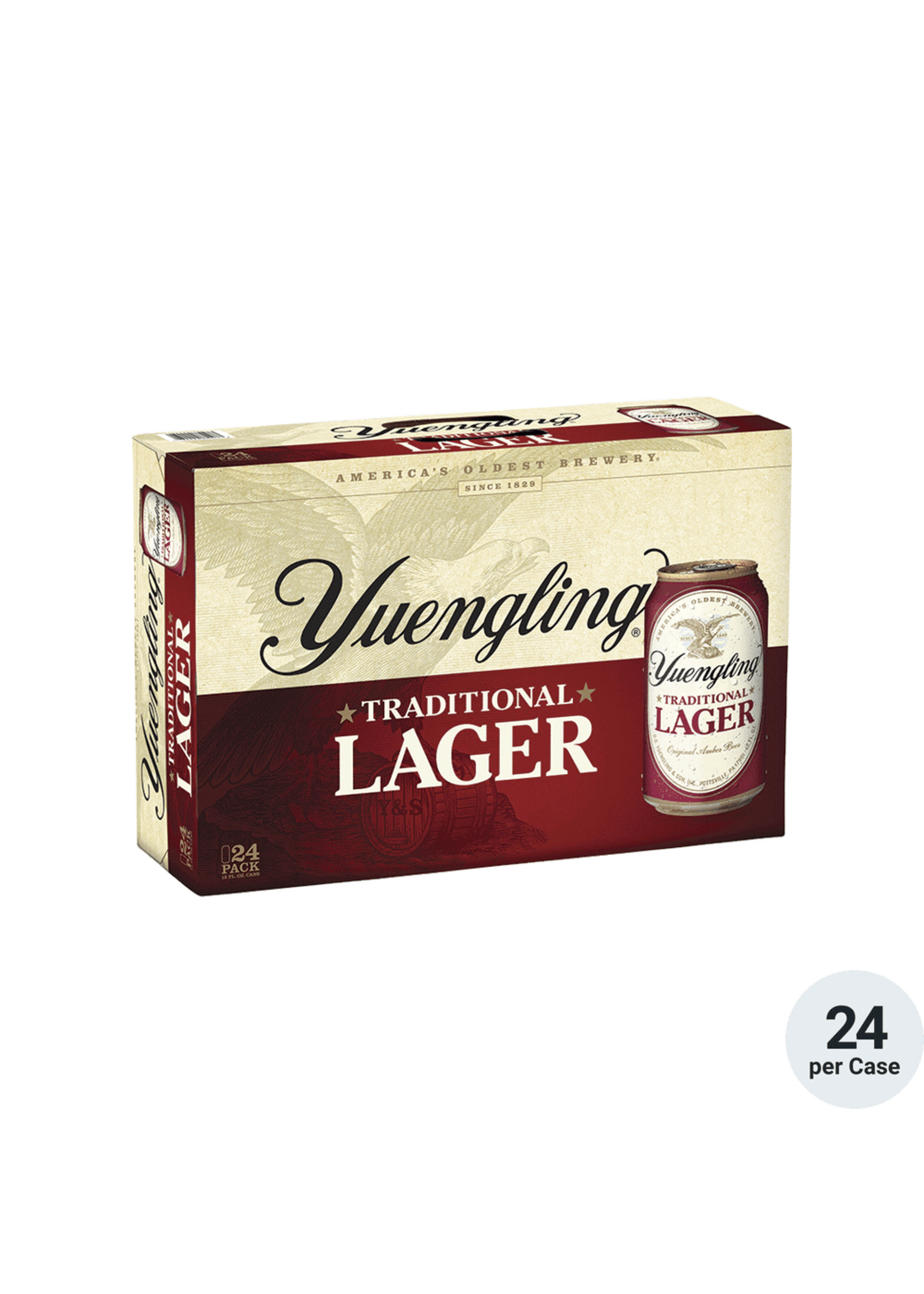 Yuengling Traditional Lager 24pk 12oz Cans