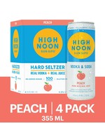 High Noon High Noon Hard Seltzer Peach 4pk 12oz Cans