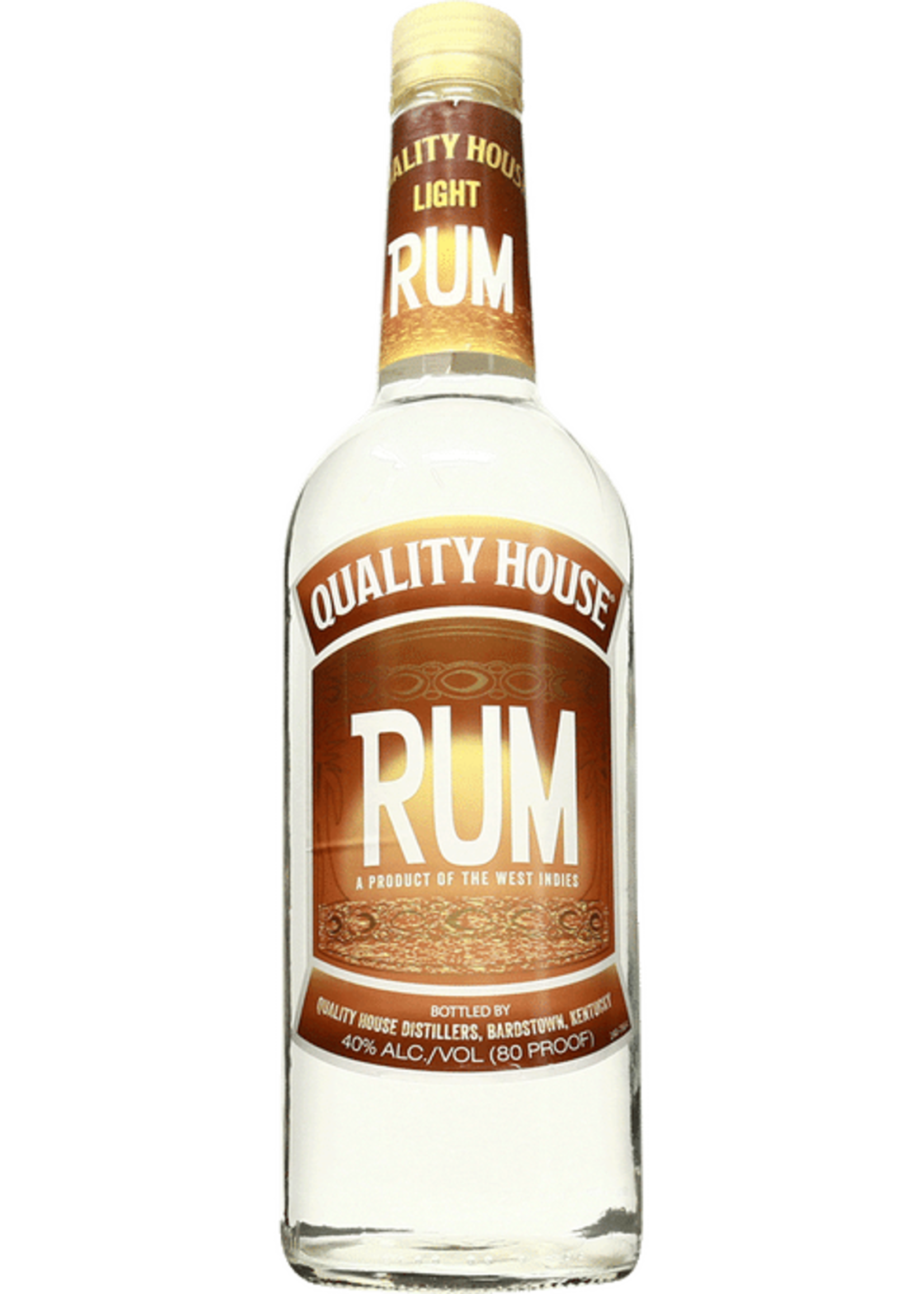 Quality House White Rum 80Proof Pet 1.75 Ltr