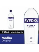 Svedka Vodka SVEDKA ORIGINAL VODKA 80PF PET 750 ML