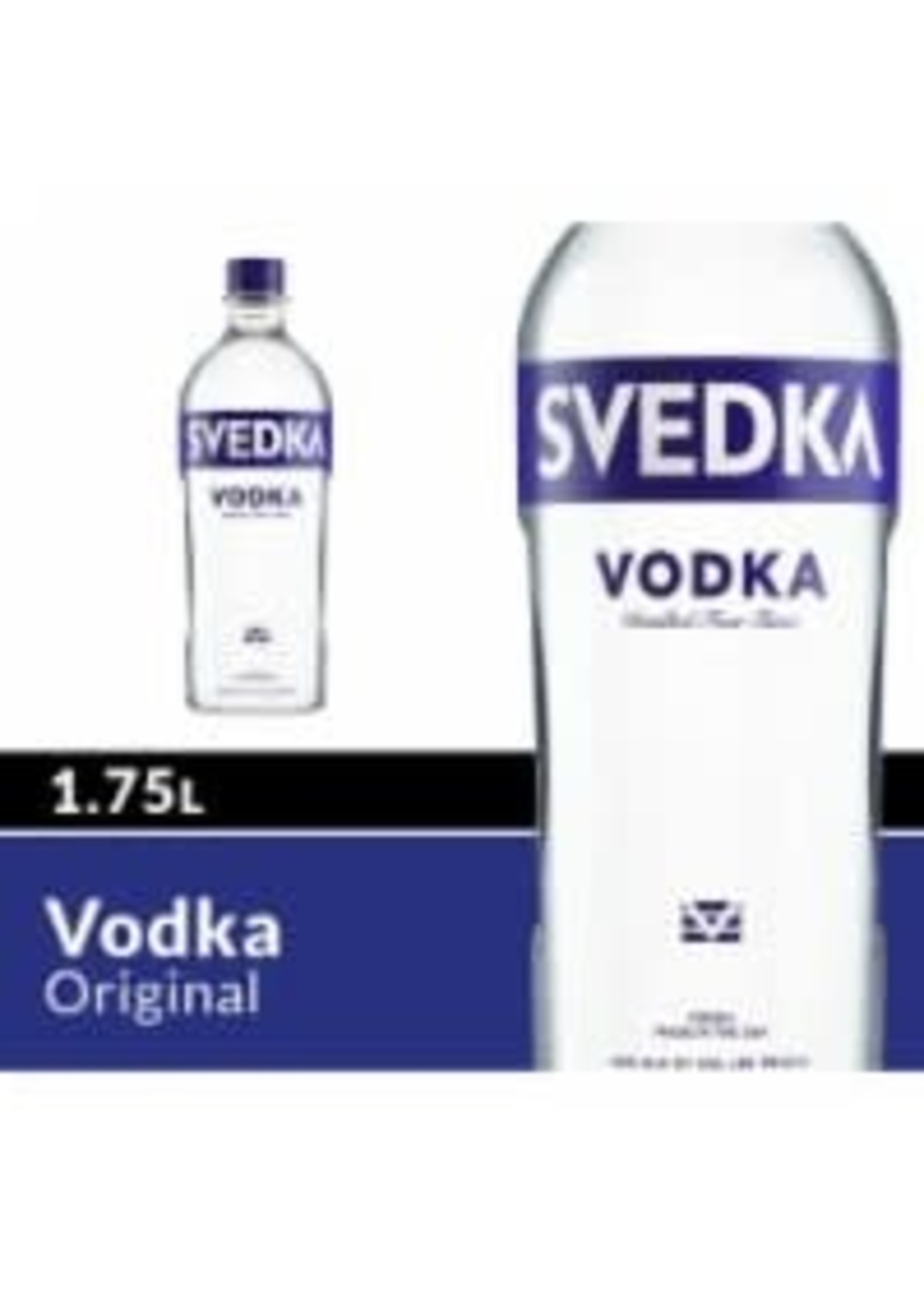 Svedka Vodka Svedka Original Vodka 80Proof 1.75 Ltr