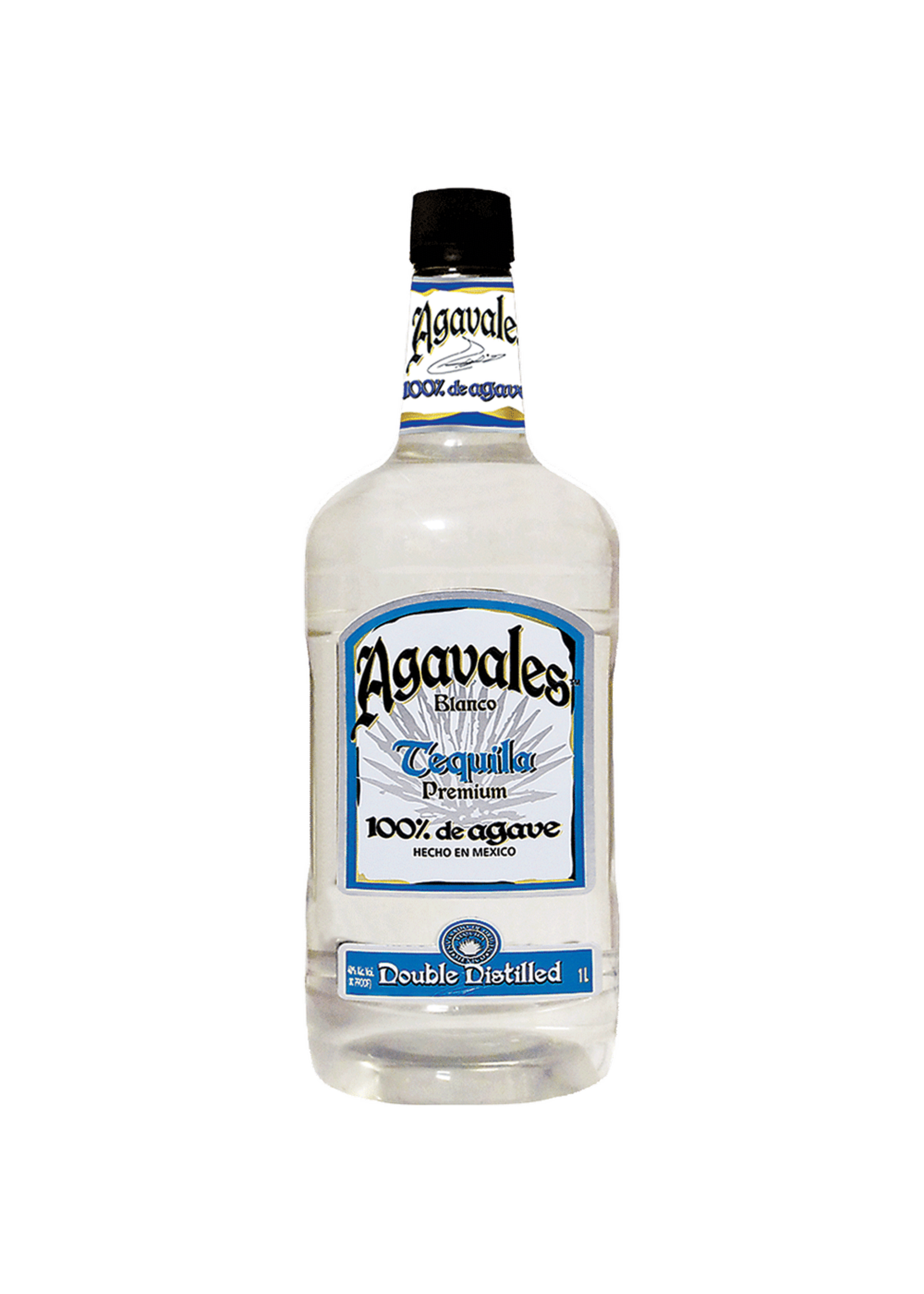 AGAVALES SILVER TEQUILA 80Proof 1.75 Ltr