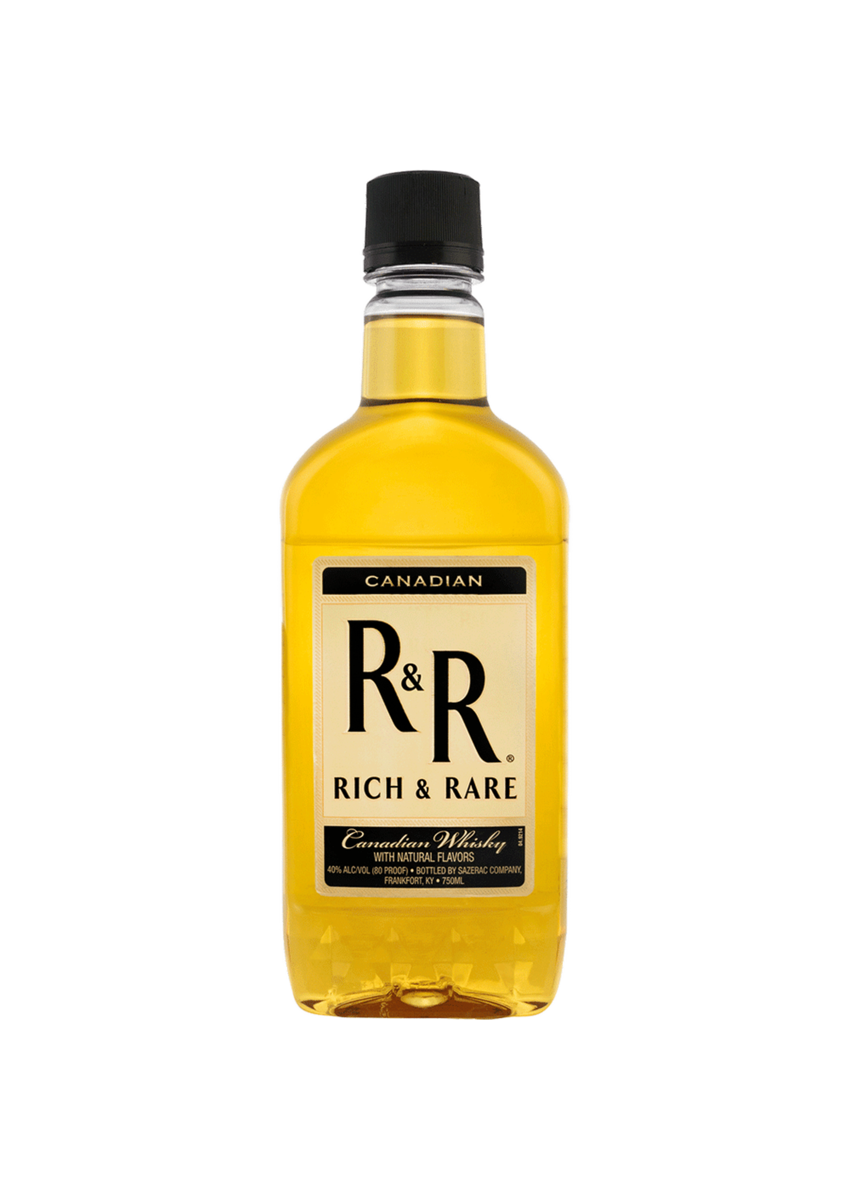 R&R Canadian Whiskey R&R Canadian Whiskey 80Proof Pet 750ml