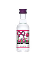 99 Raspberry Flavored Vodka 99Proof Pet 50ml