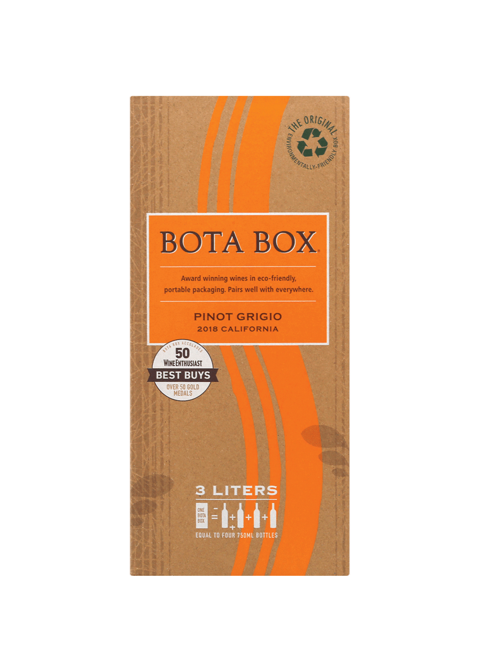 Bota Box  Pinot Grigio Box Wine 3 Ltr