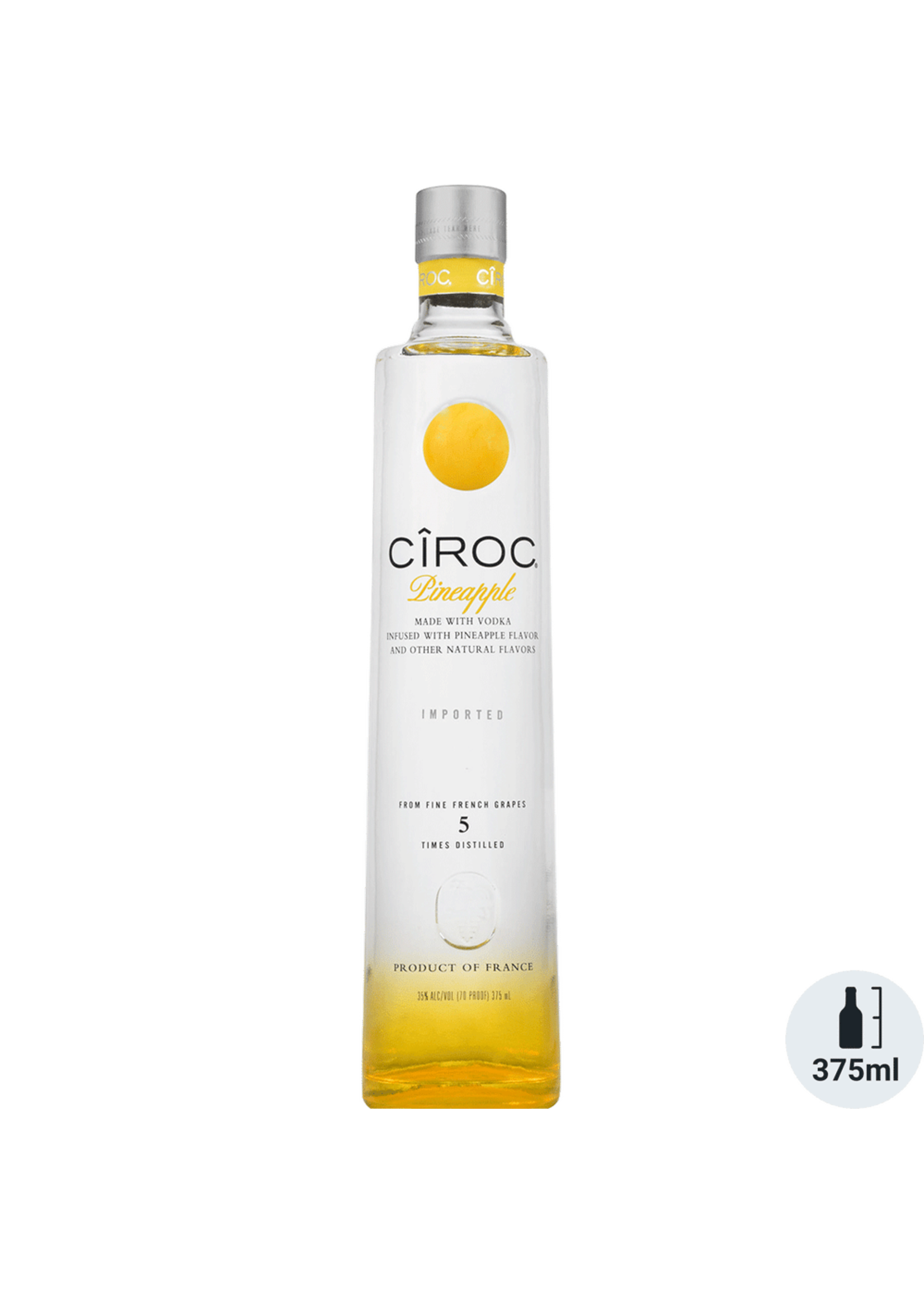 Ciroc Vodka CIROC PINEAPPLE VODKA 70PF 375 ML