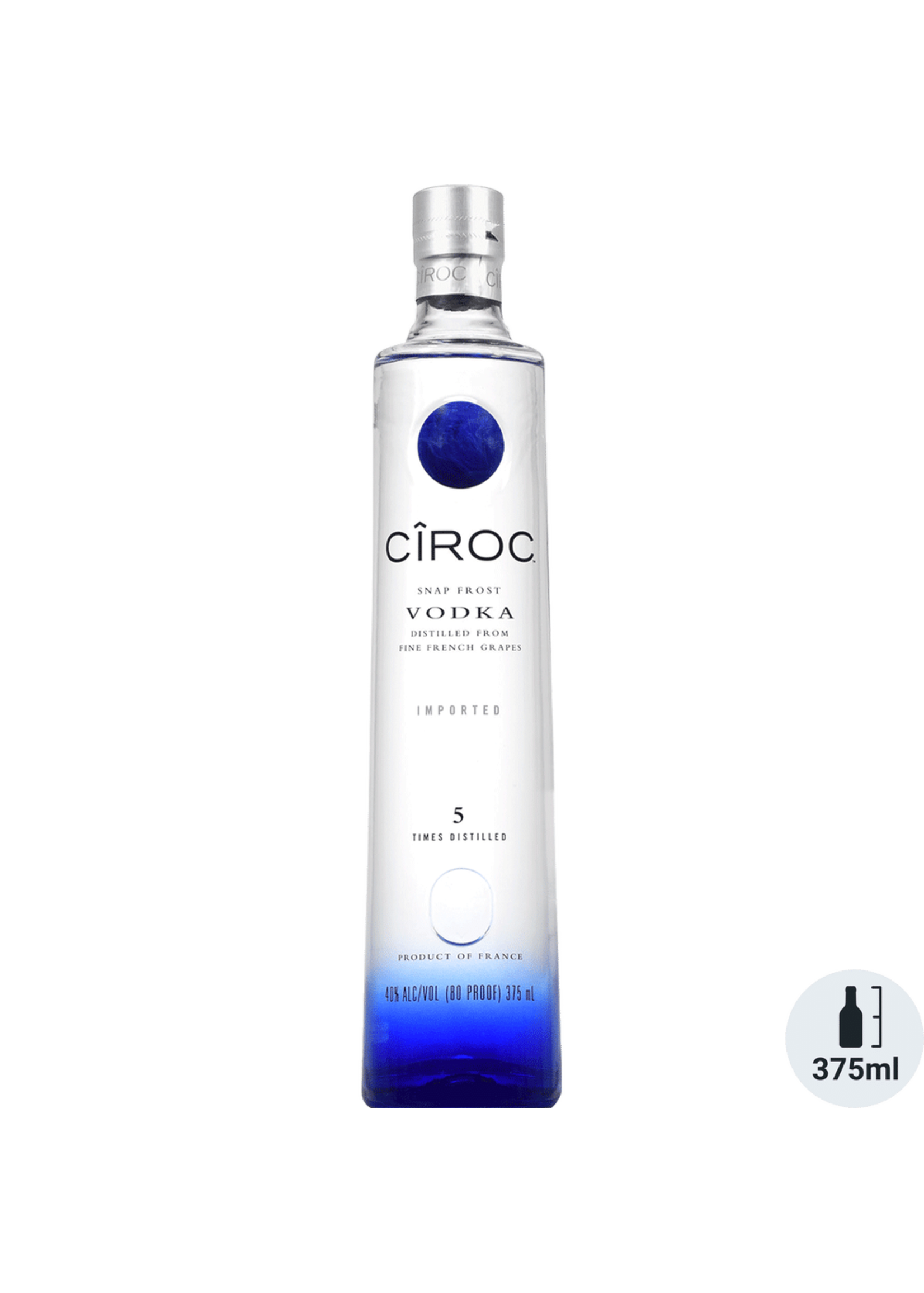Ciroc Vodka Ciroc Original Vodka Snap Frost 80Proof 375ml