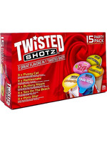 Twisted Shotz Twisted Shotz Sexy Party Pack Combo 3 Each Buttery Nipple, Porn Star, Rattlesnake, Sex On The Beach & Strawberry Sundae 15pk 25ml