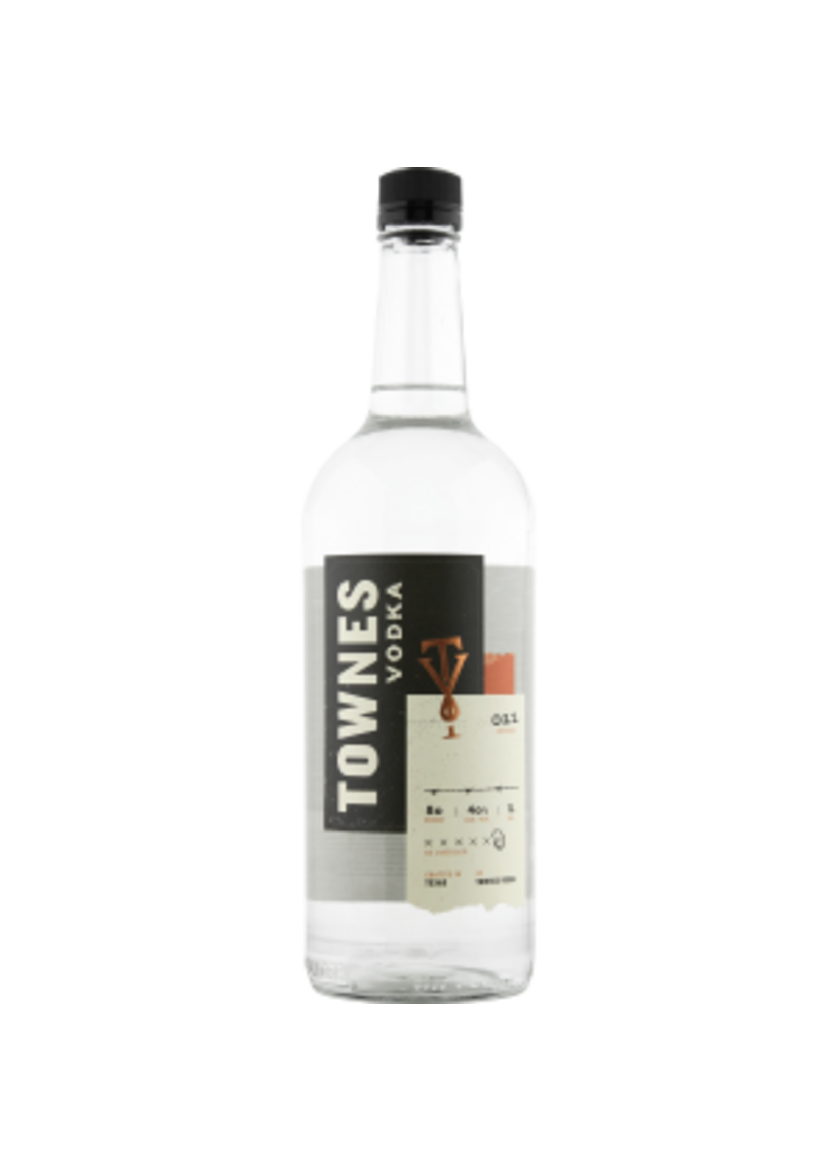 Townes Texas Vodka 80Proof 1 Ltr