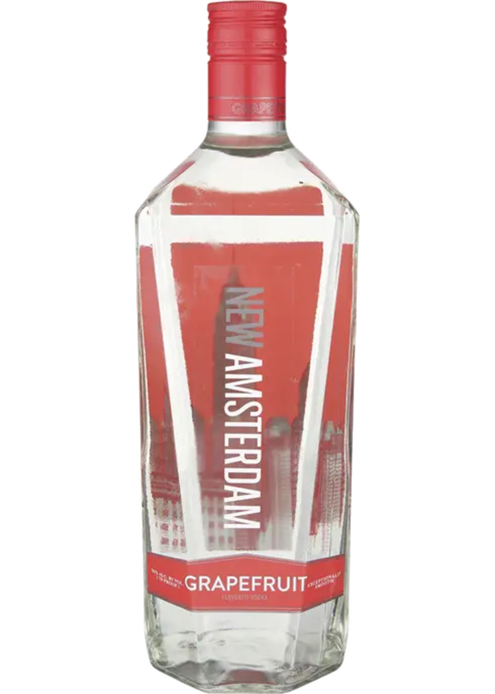New Amsterdam Ruby Red Grapefruit Flavored Vodka 70Proof 750ml