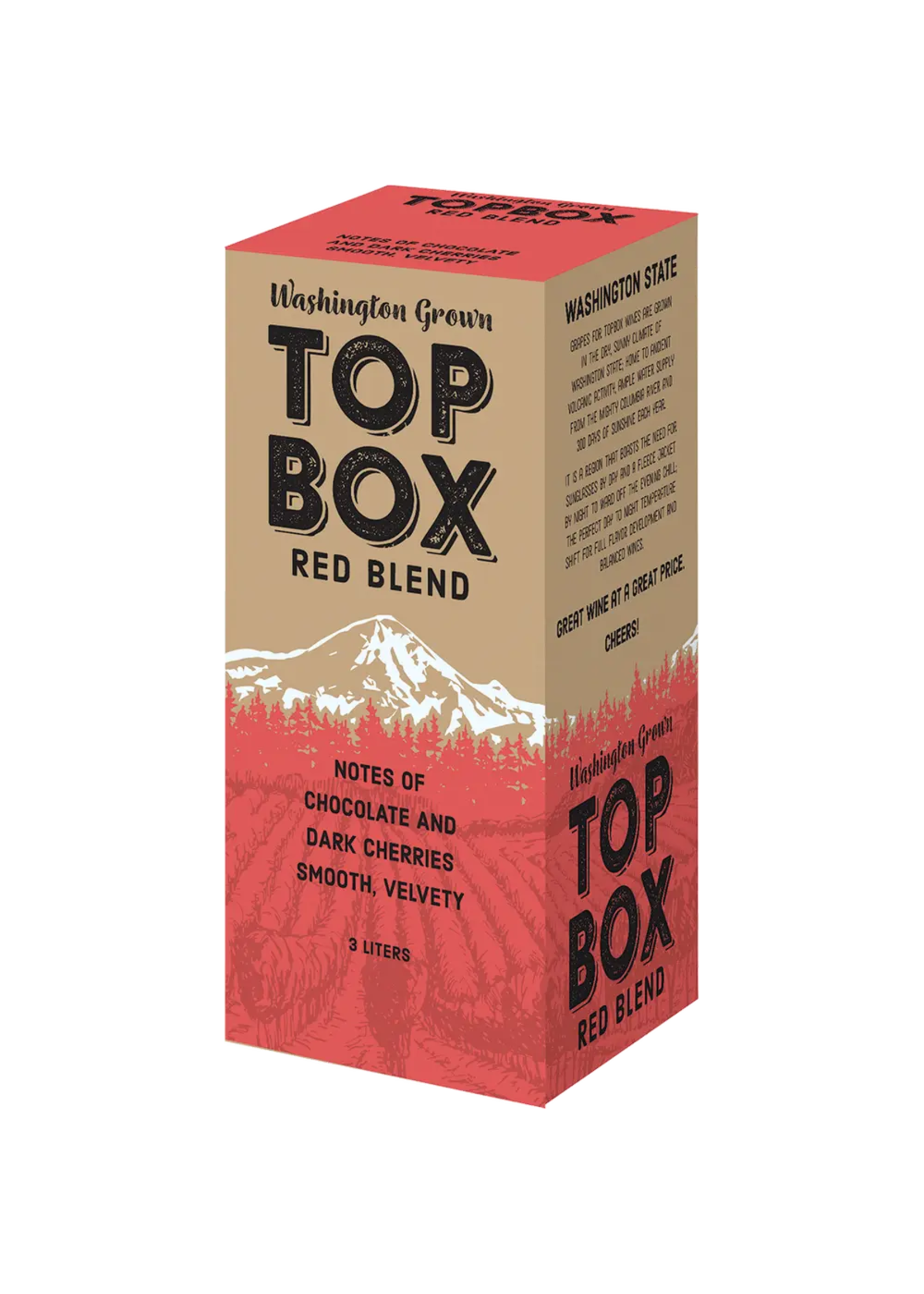Top Box Red Blend Box Wine 3 Ltr