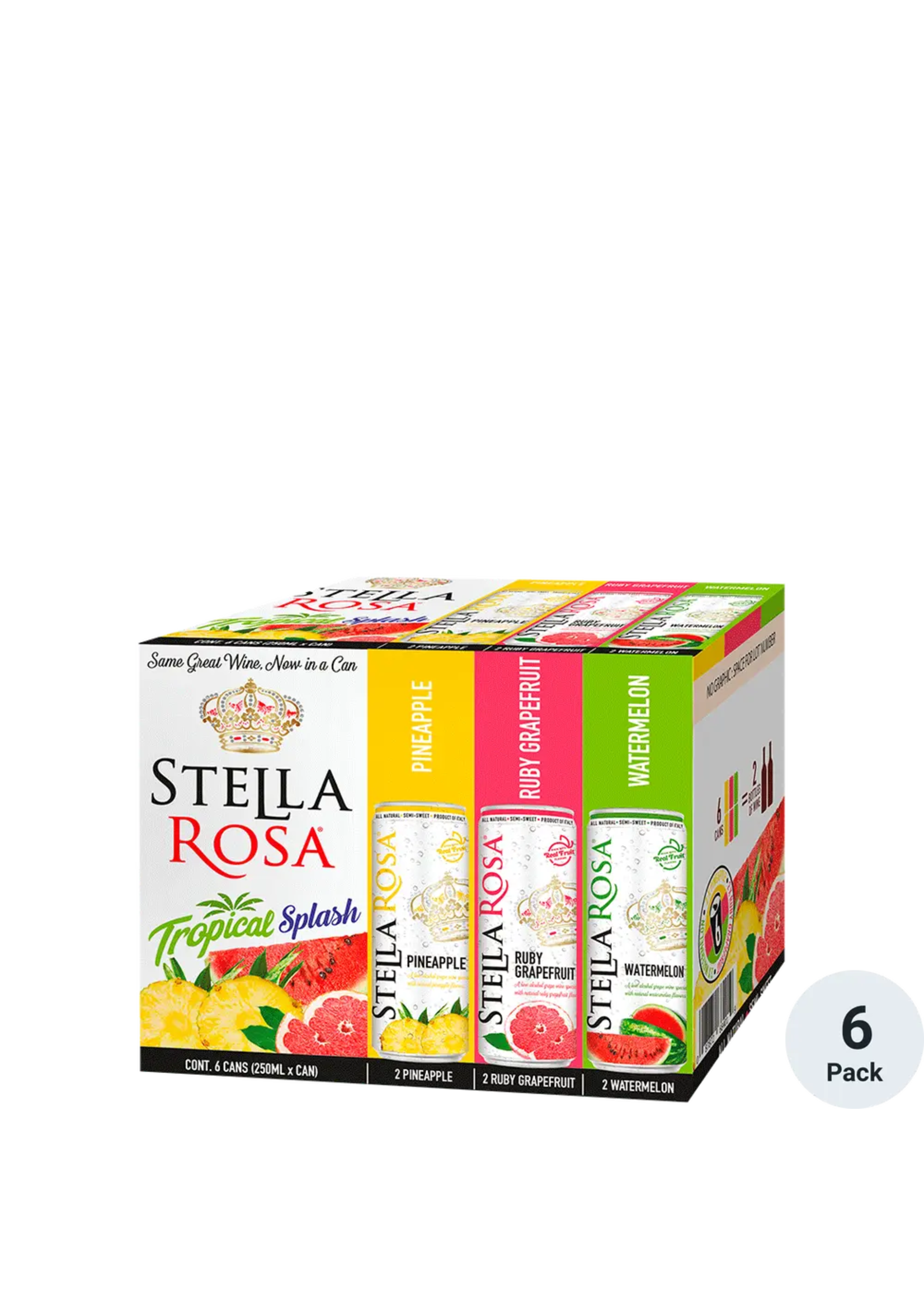 Stella Rosa Tropical Splash 6pk Cans