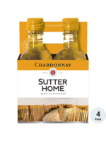 Sutter Home Chardonnay Pet 4pk 187ml Bottles